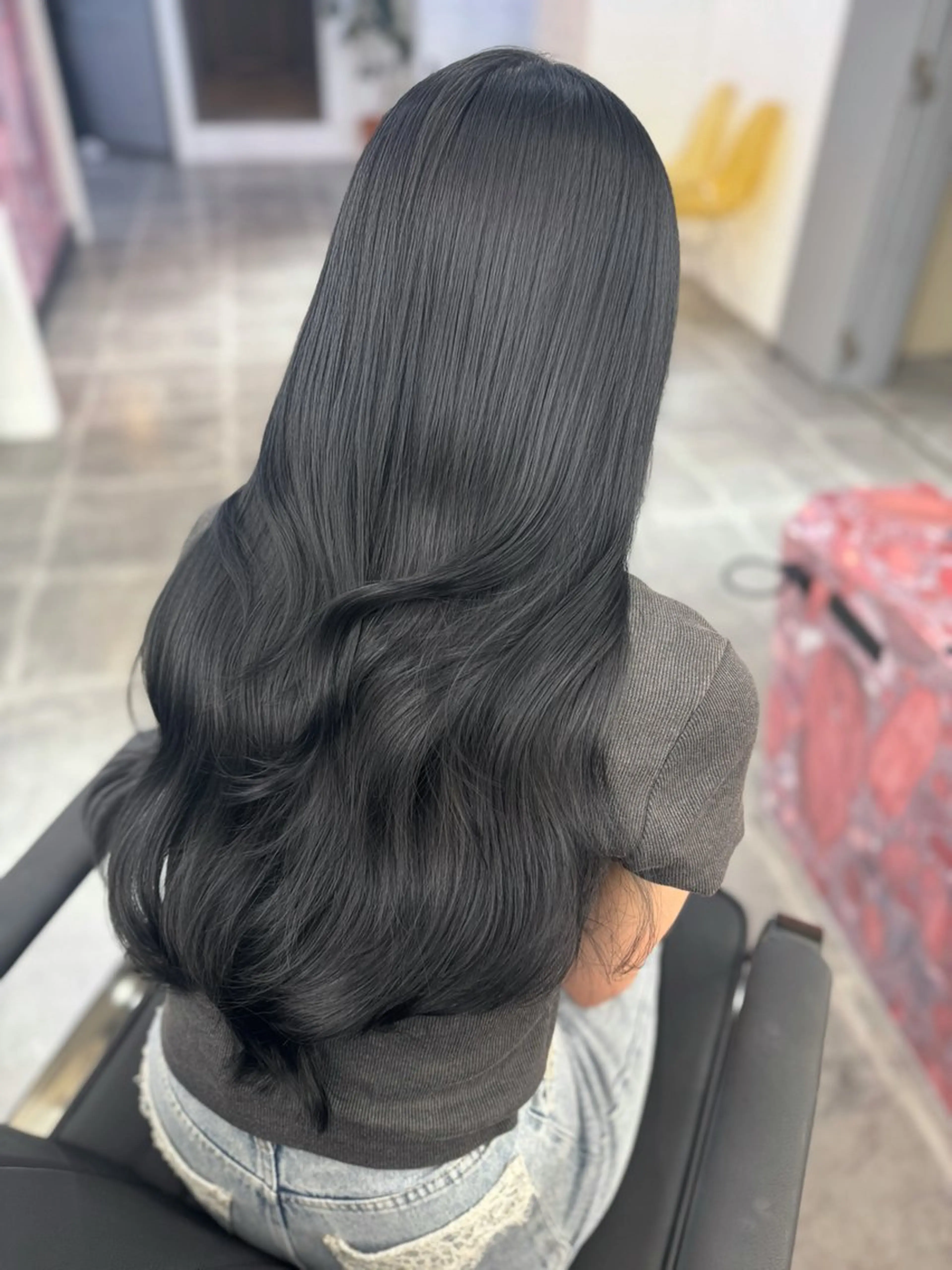 ロング 名古屋栄/PELE/ ブリーチ/asahiのヘアスタイル