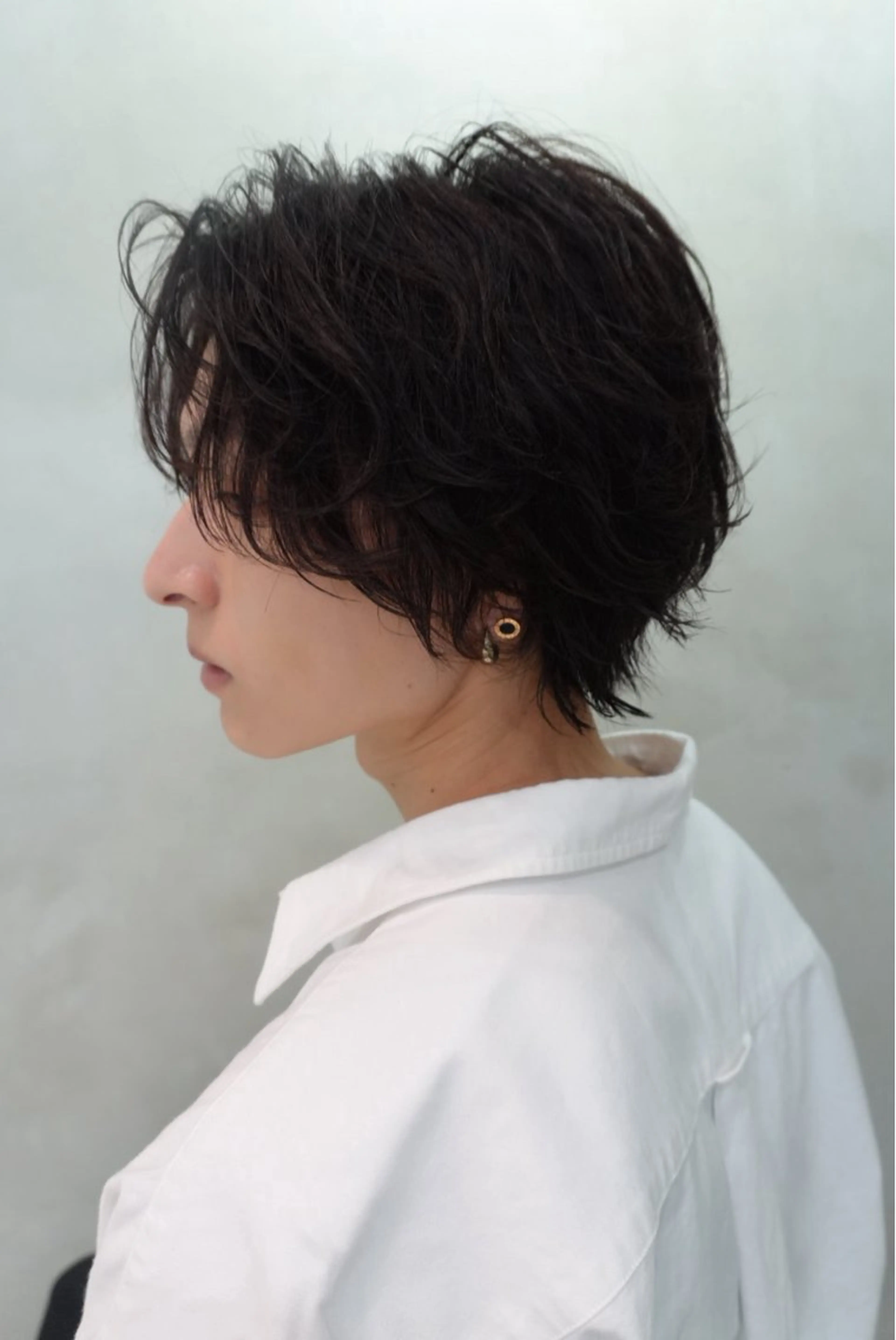 パーマ メンズ メンズパーマ パーマ/カラー ブリーチ/廣田歩のヘアスタイル