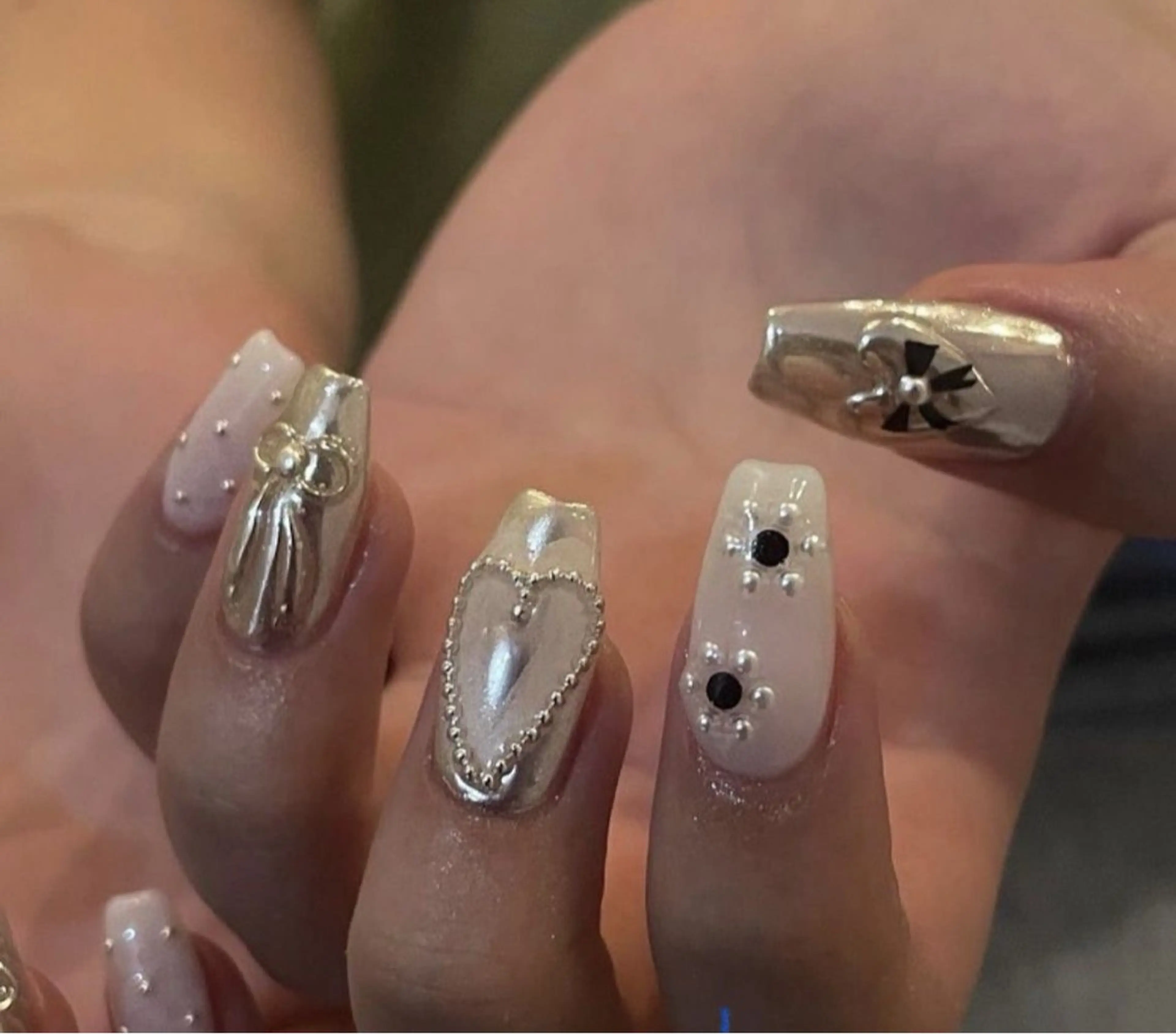 ネイル 韓国ネイル ワンホンネイル ハンドネイル ハンドケア Kawaii _Nailのネイルデザイン