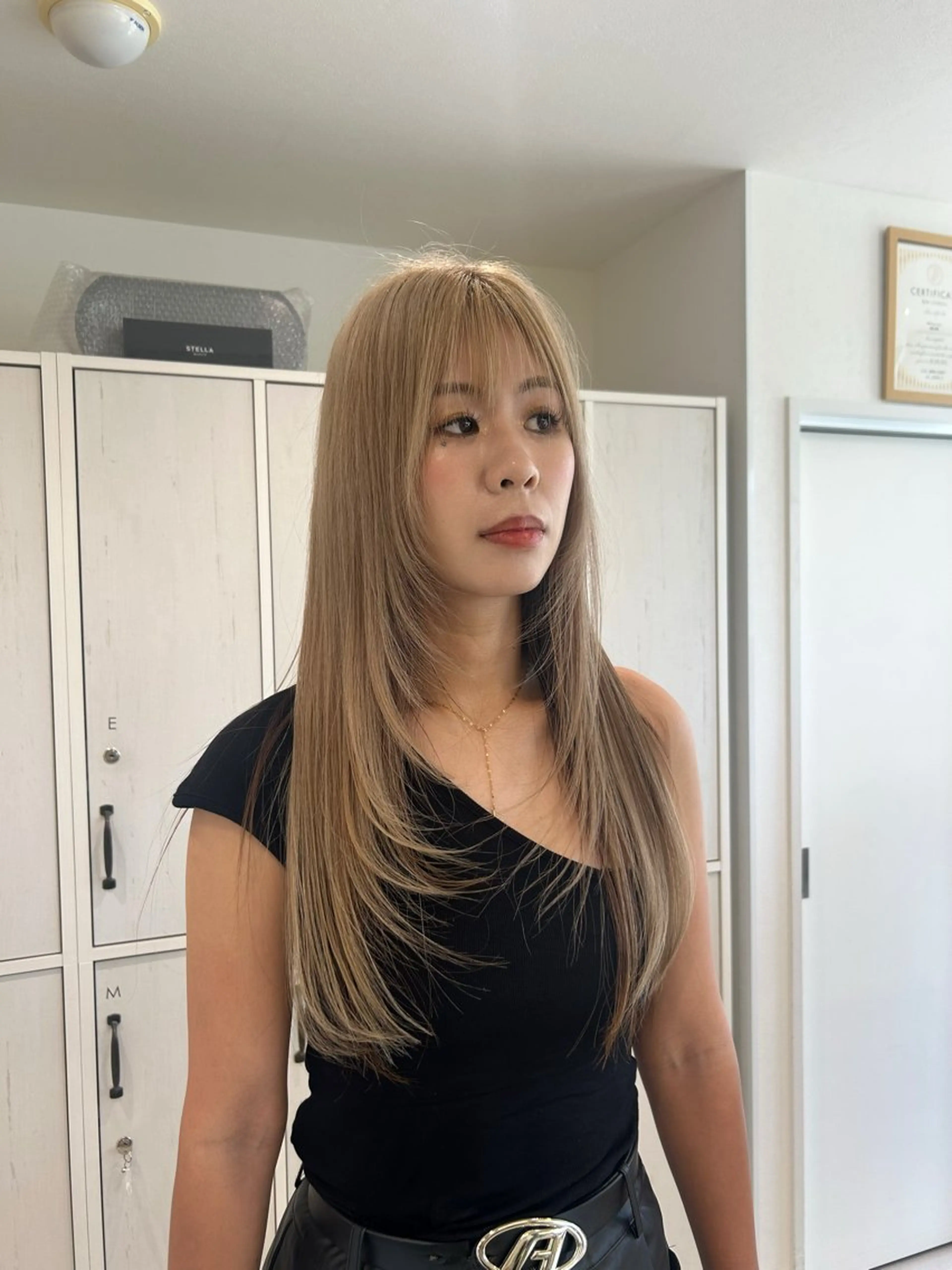 【ダメージが気になる方へ🪞】ケアブリーチ＋透明感カラーの写真