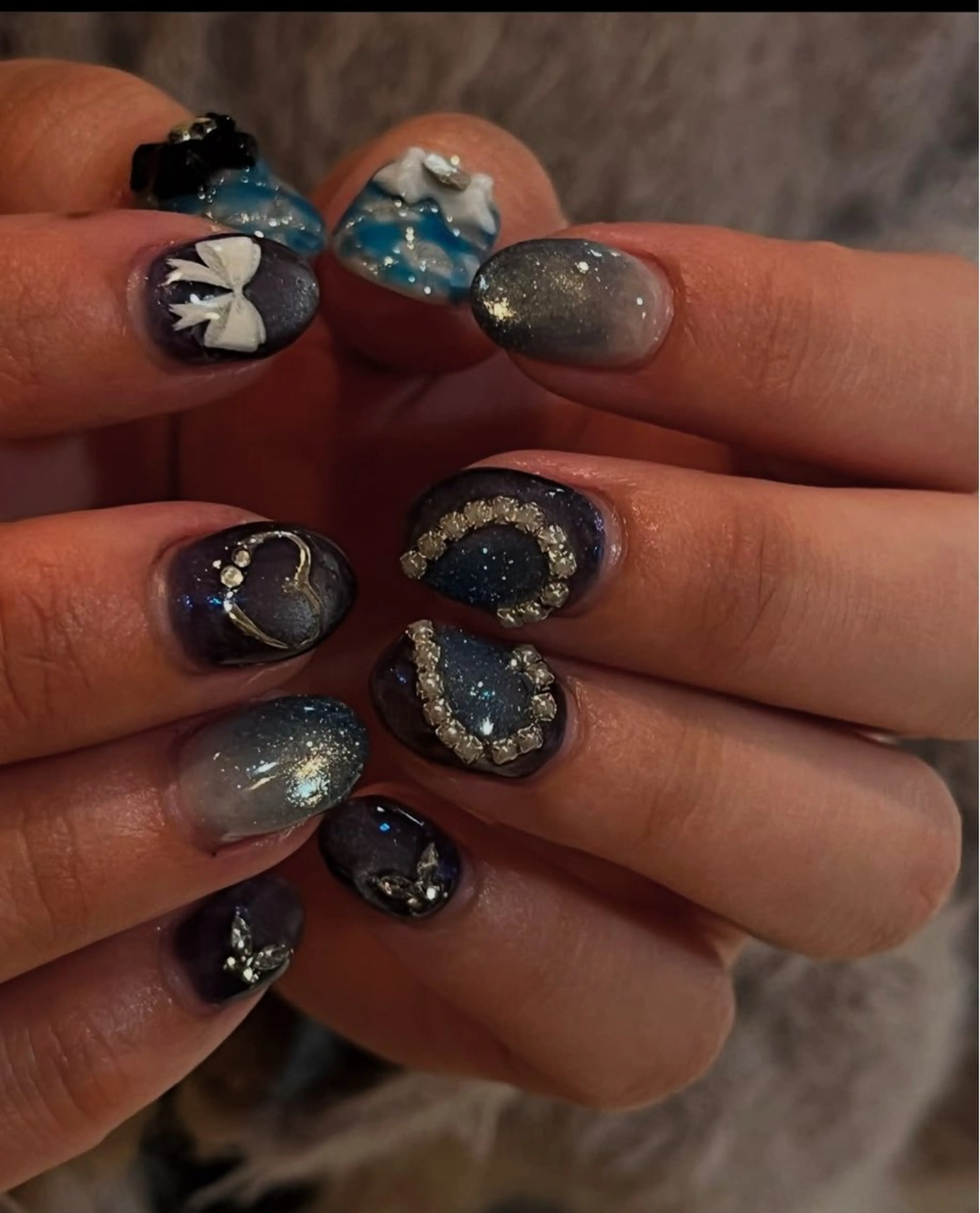 ネイル 𝗿𝗶𝗰𝗼 ˎˊ˗のネイルデザイン