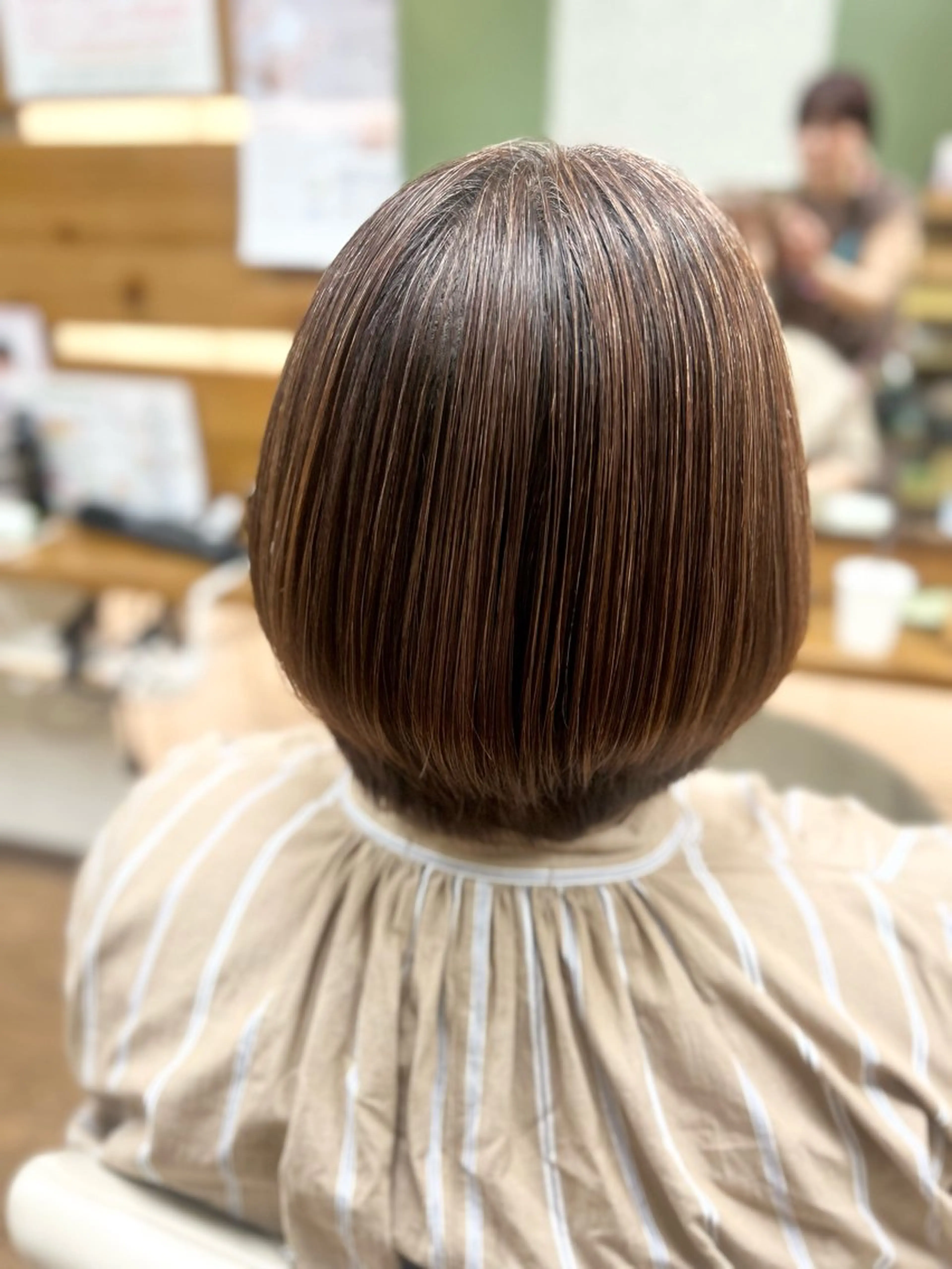 ショート カット 縮毛矯正 神谷 千明のヘアスタイル