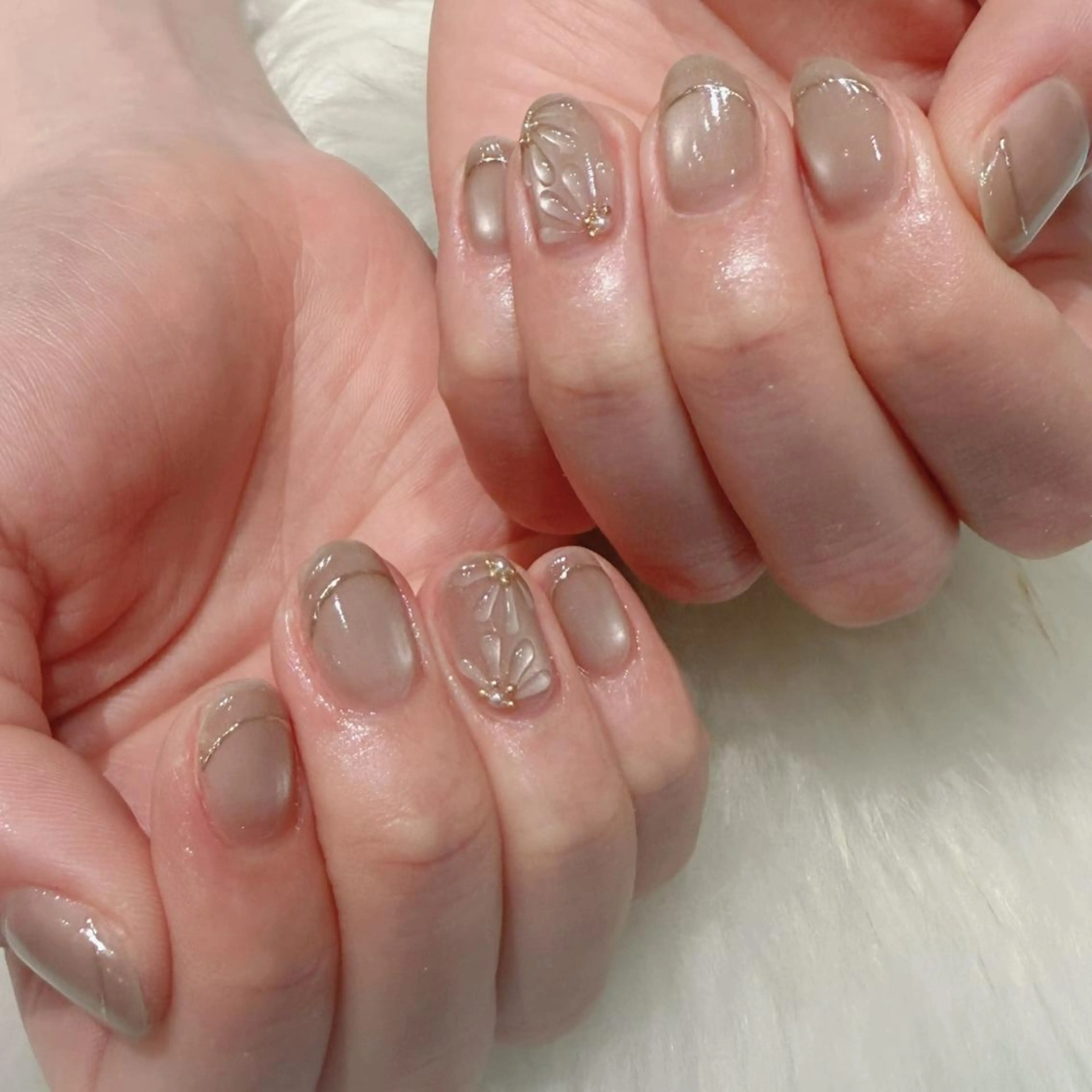 ネイル フラワーネイル ハンドネイル Kanai Harukaのネイルデザイン