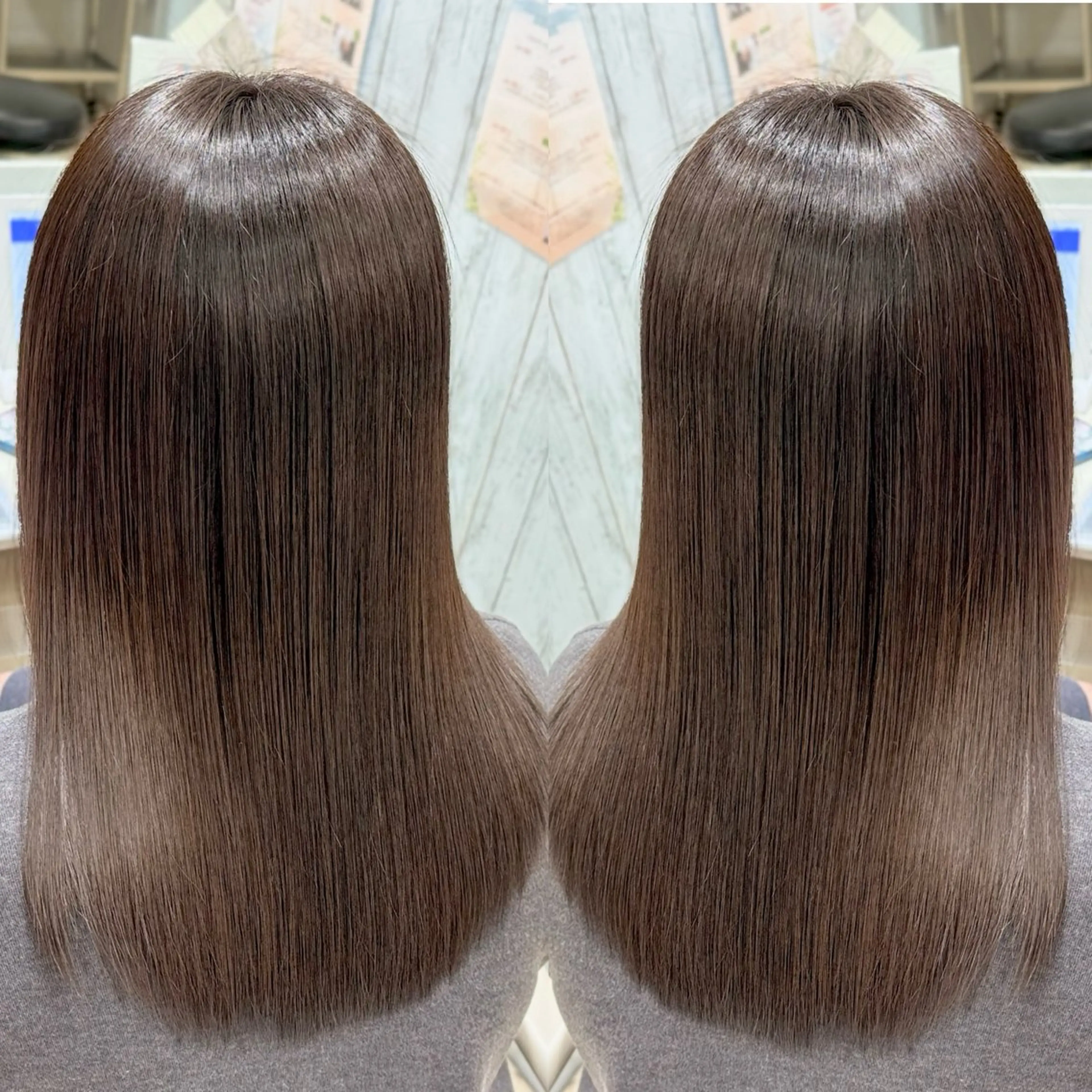 ロング カラー ヘアカラー トリートメント 💎髪質改善特化/ 町田莉彩💎のヘアスタイル