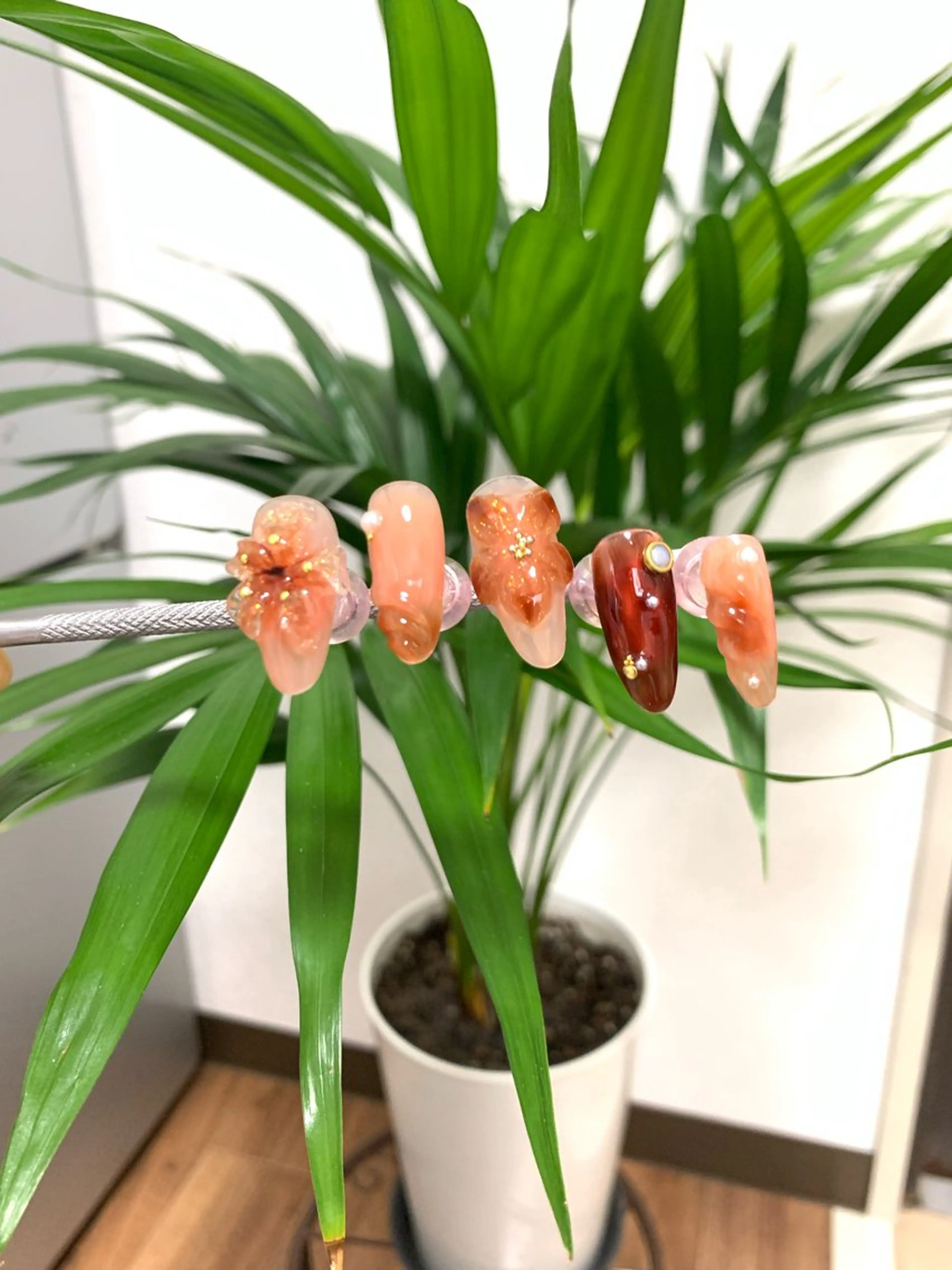 ネイル ブラウン Lily nails studioのネイルデザイン