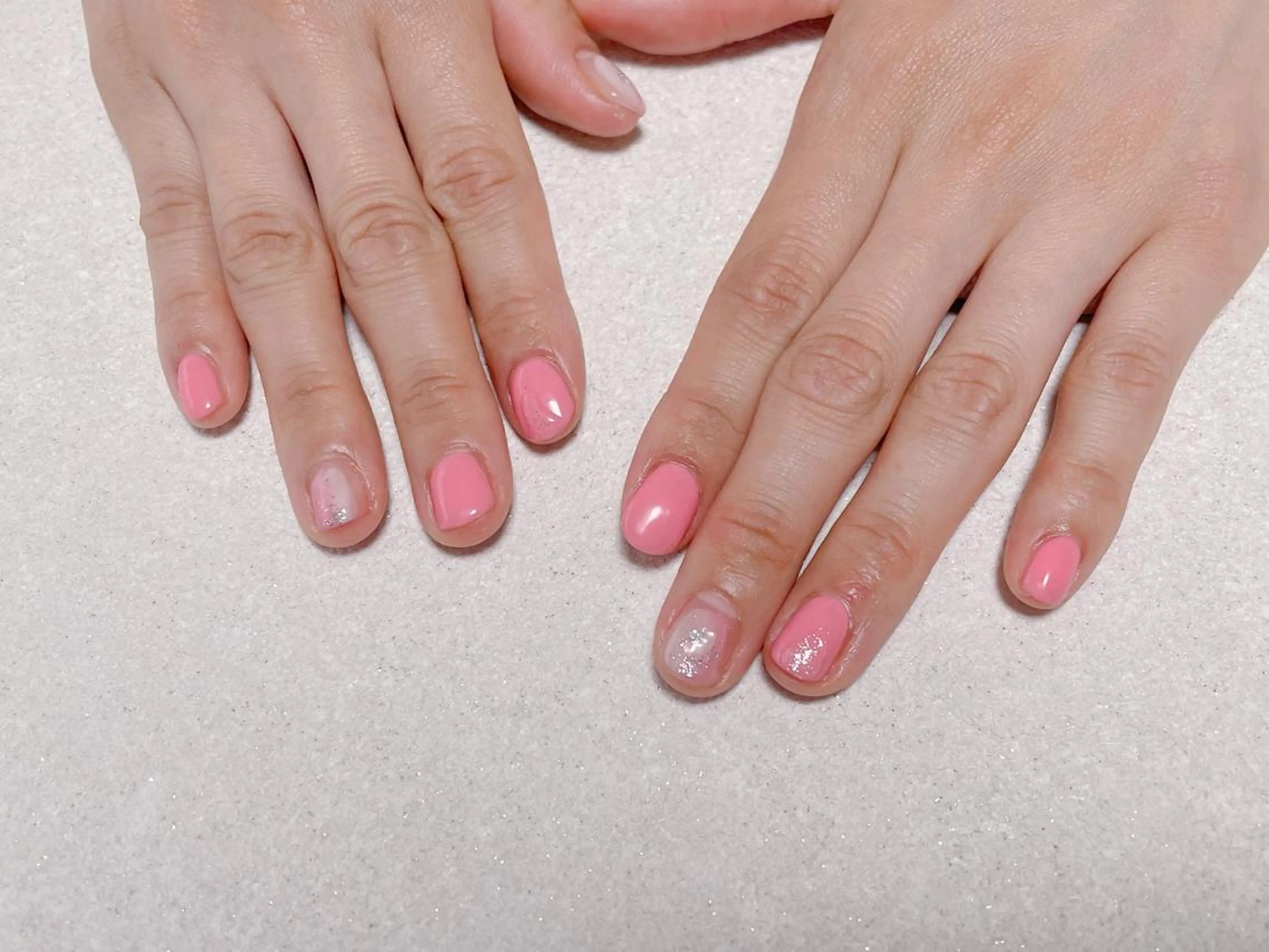 ネイル オーロラネイル フラワーネイル フットネイル フレンチネイル ジェルネイル ハンドネイル kikinail 溝の口のネイルデザイン