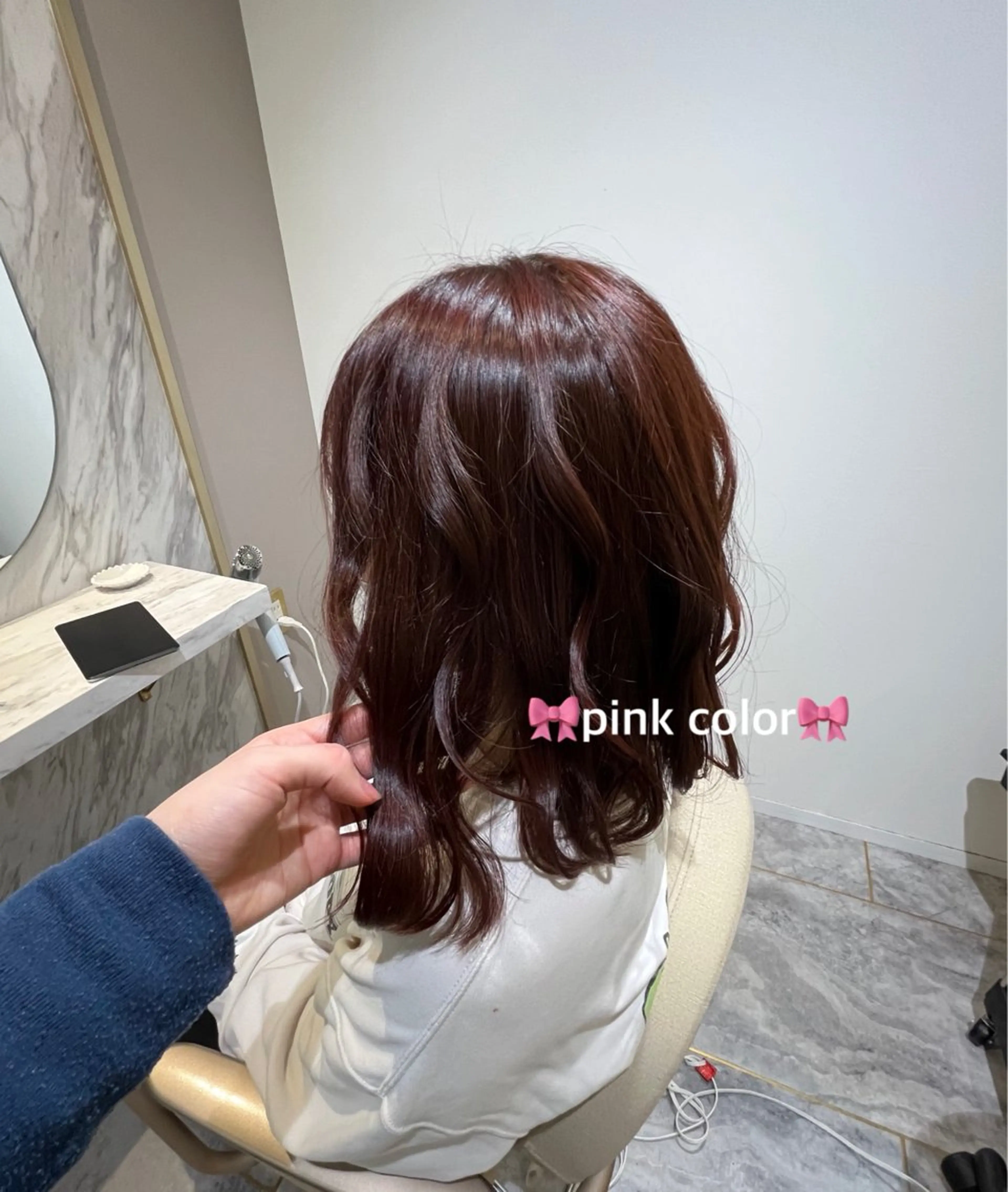 ミディアム 韓国風ヘア 🩵tocca yui🩵のヘアスタイル