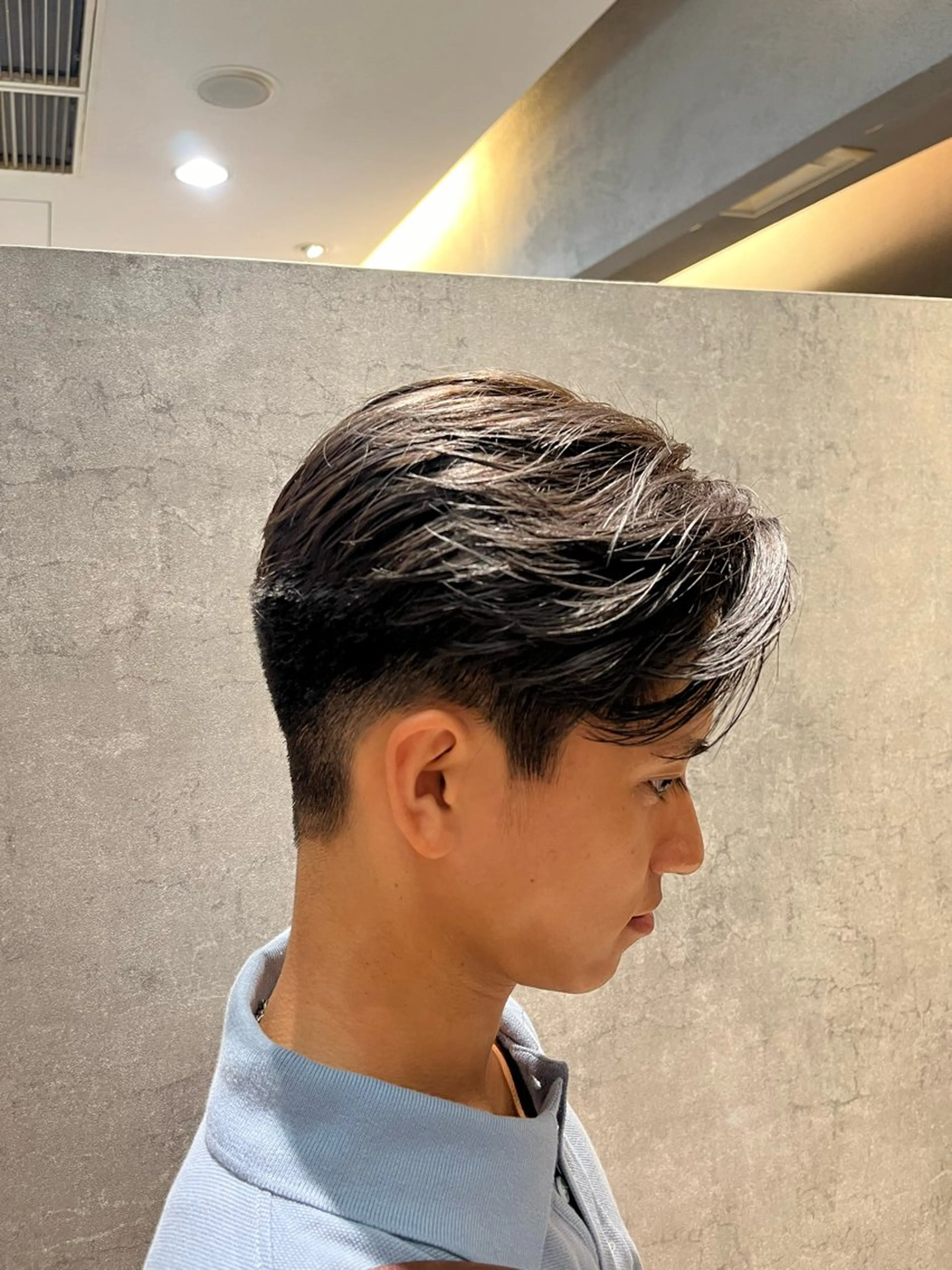 メンズカット＋スタイリング｜骨格・雰囲気に合わせた自然なセット付きの写真