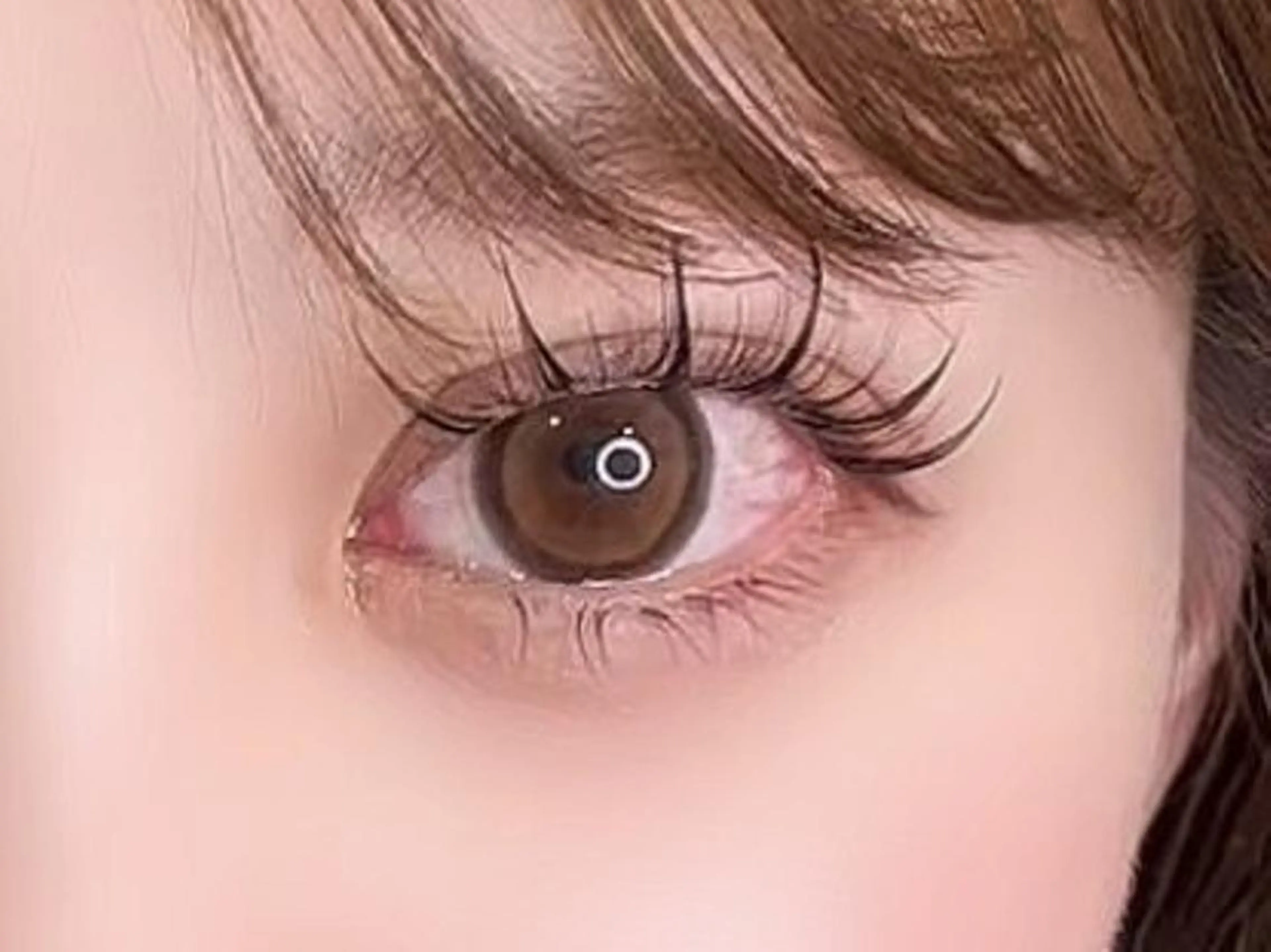 大人気！網紅(ワンホン)エクステ★まつげパーマをしてからもおすすめ◎の写真