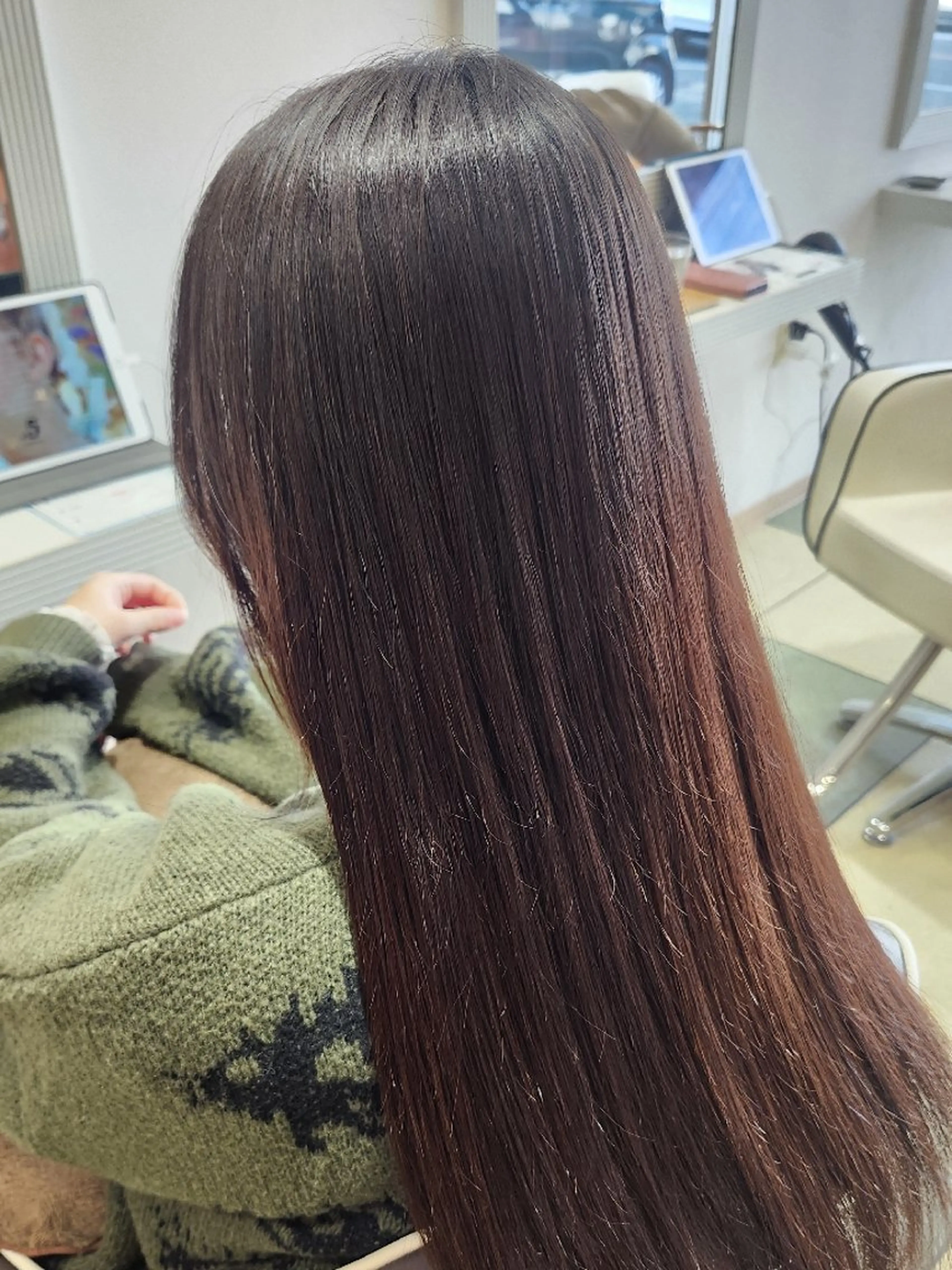 ロング 暖色カラー/髪質改善 /メンズ🧡莉南のヘアスタイル