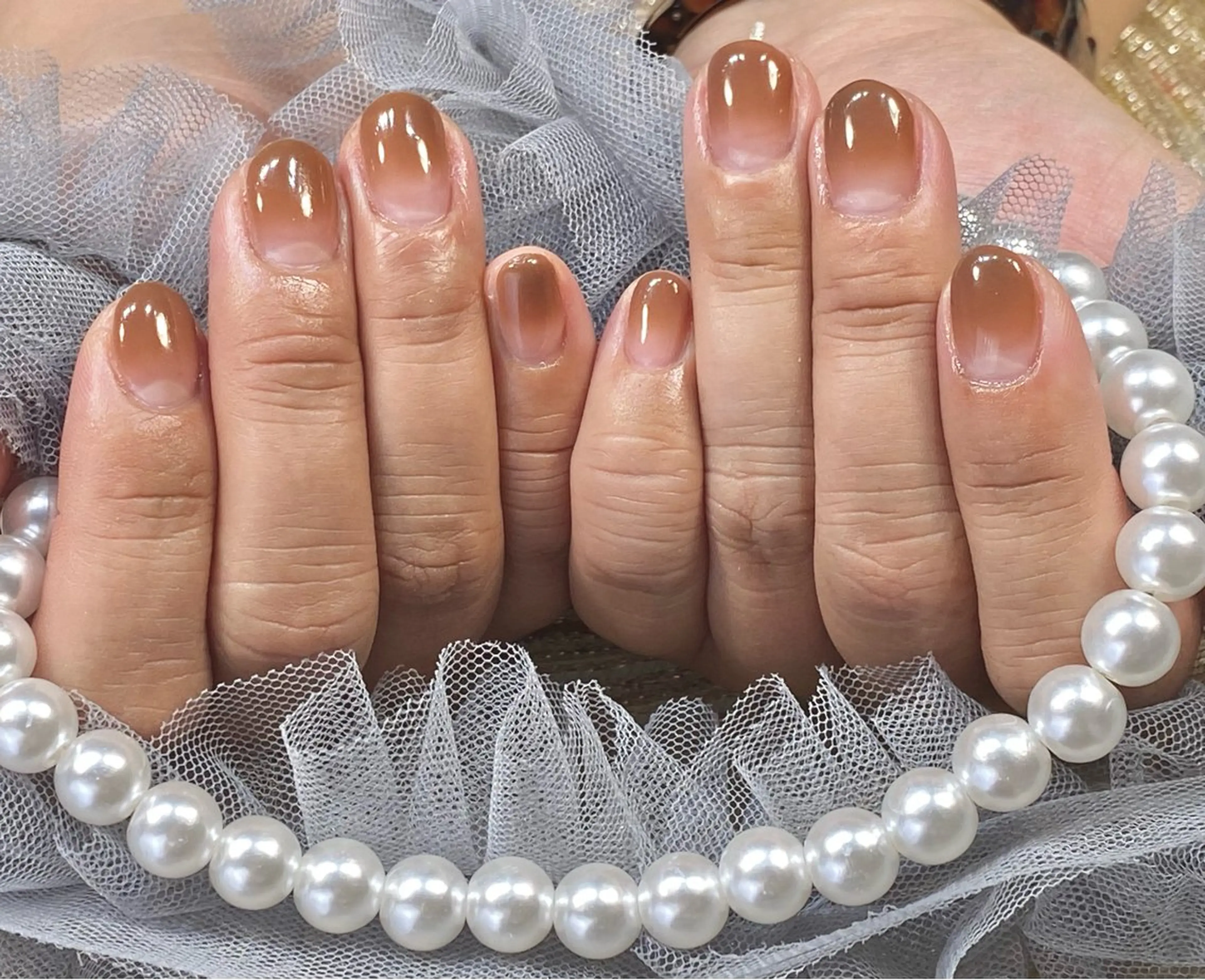 ネイル ハンドネイル Nail Salon Three所属・Three いわなべのネイルデザイン