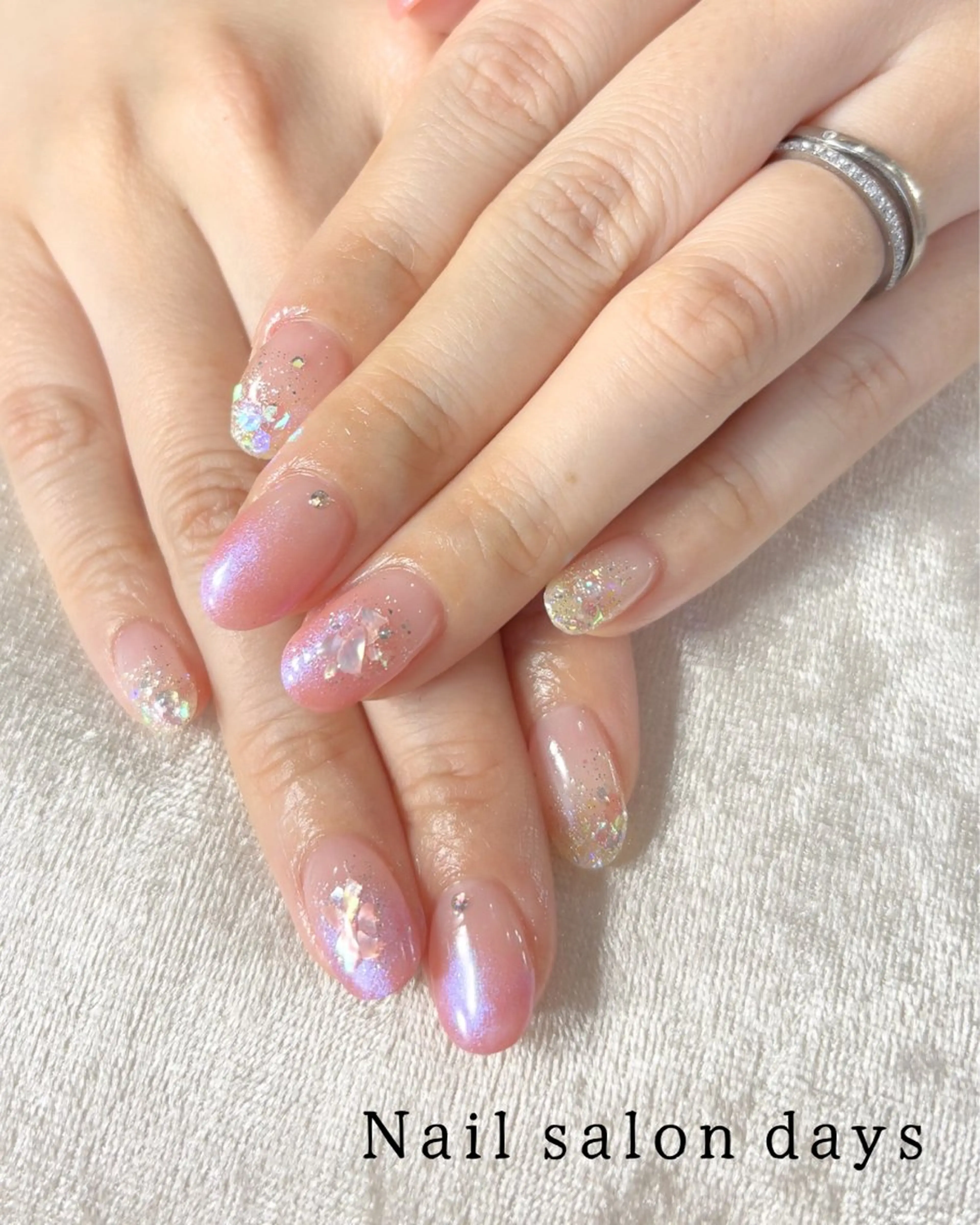 ネイル ハンドネイル ネイルサロン　デイズ所属・Shimomura Risaのネイルデザイン