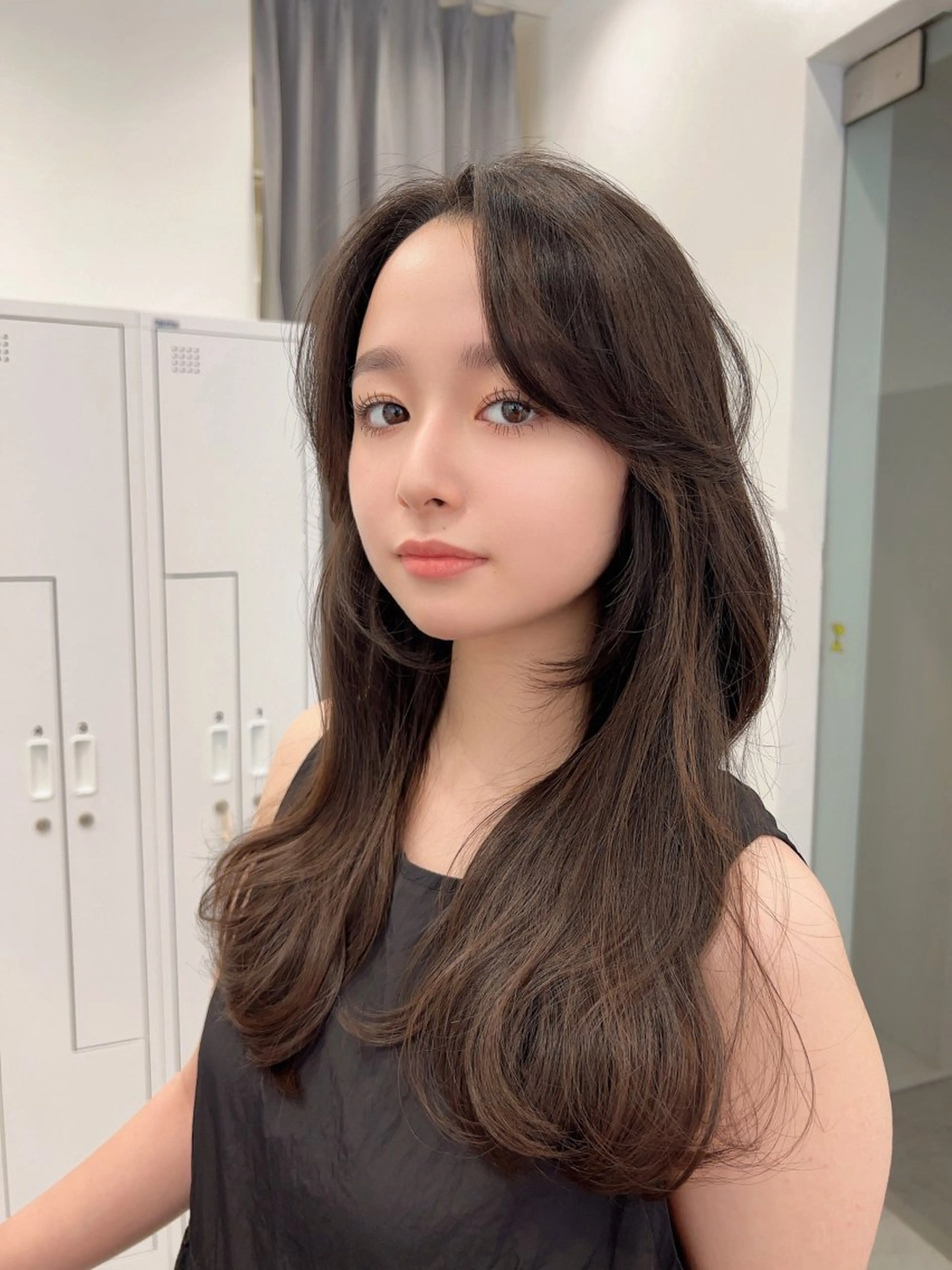 セミロング カット ヘアカラー トリートメント ✨上品可愛い 垢抜けカラー/後藤✨のヘアスタイル