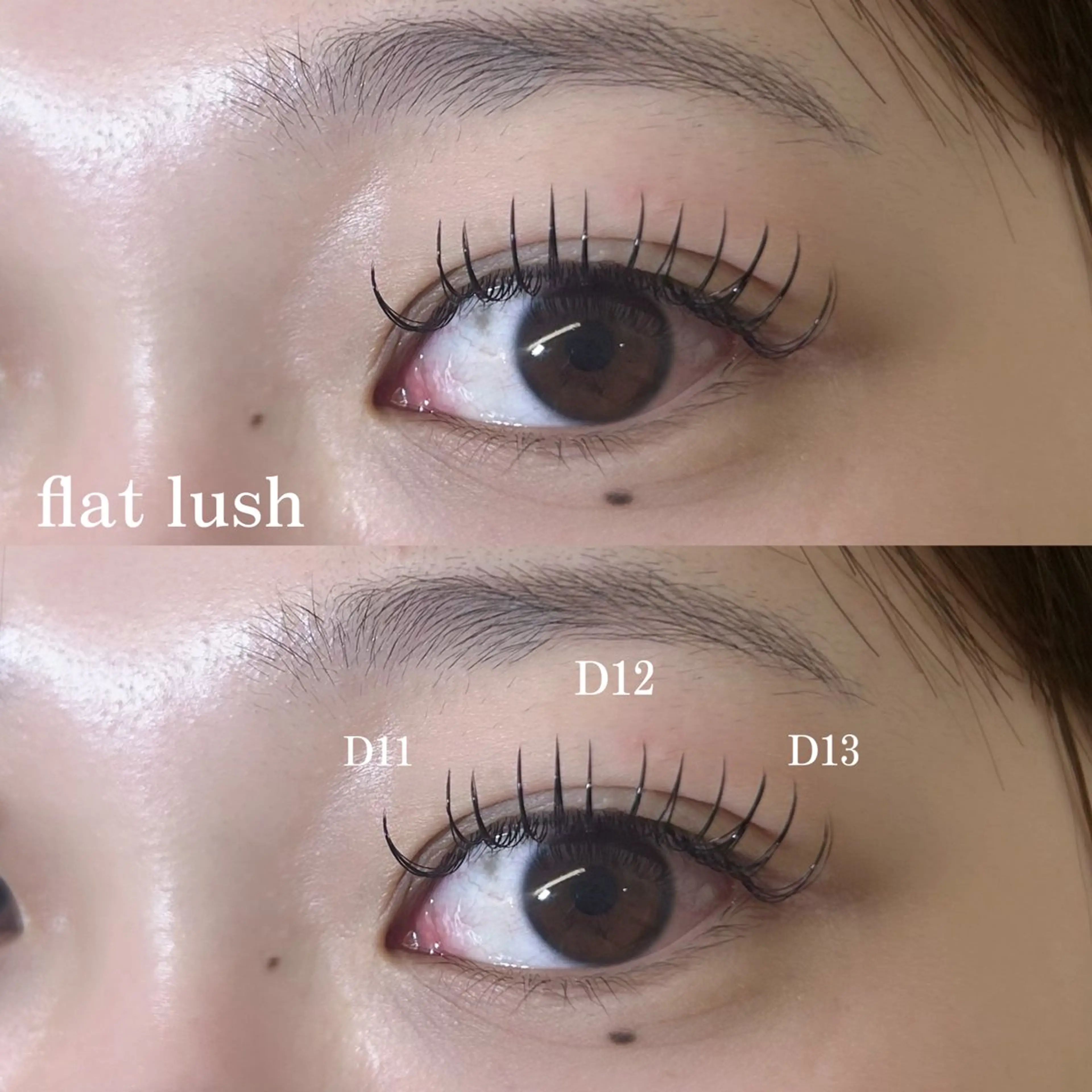 マツエク・マツパ フラットラッシュ 🧡MISUZU 京都Two🧡のマツエク・マツパデザイン