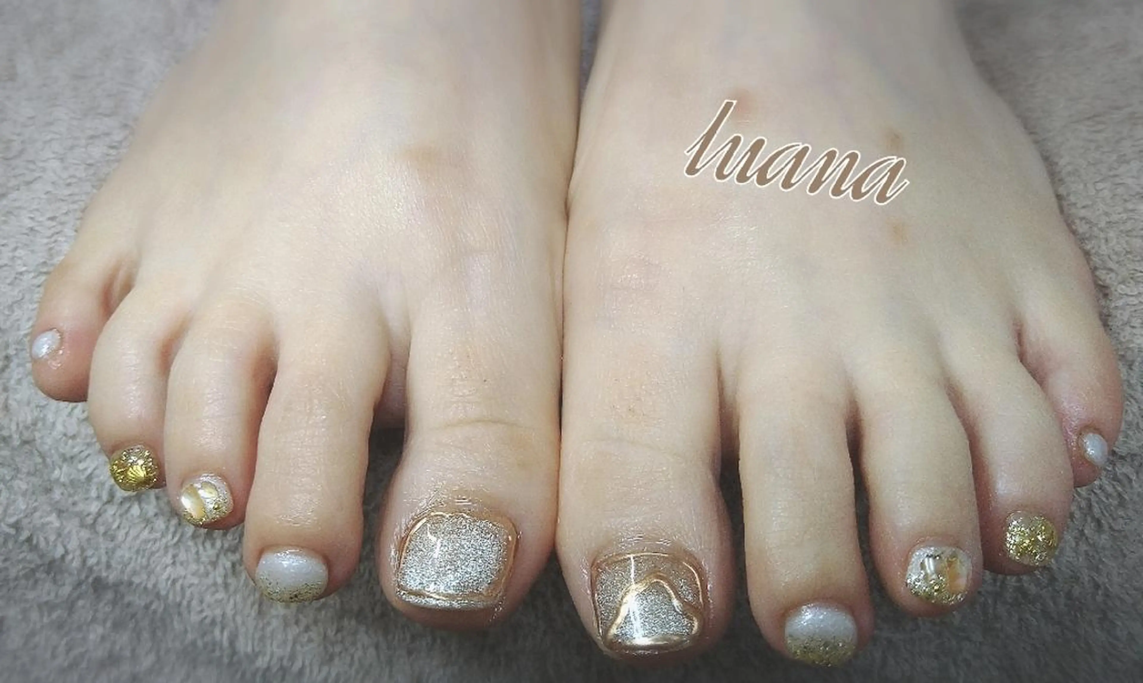 ネイル フットネイル LUANA  TAKAHASHIのネイルデザイン