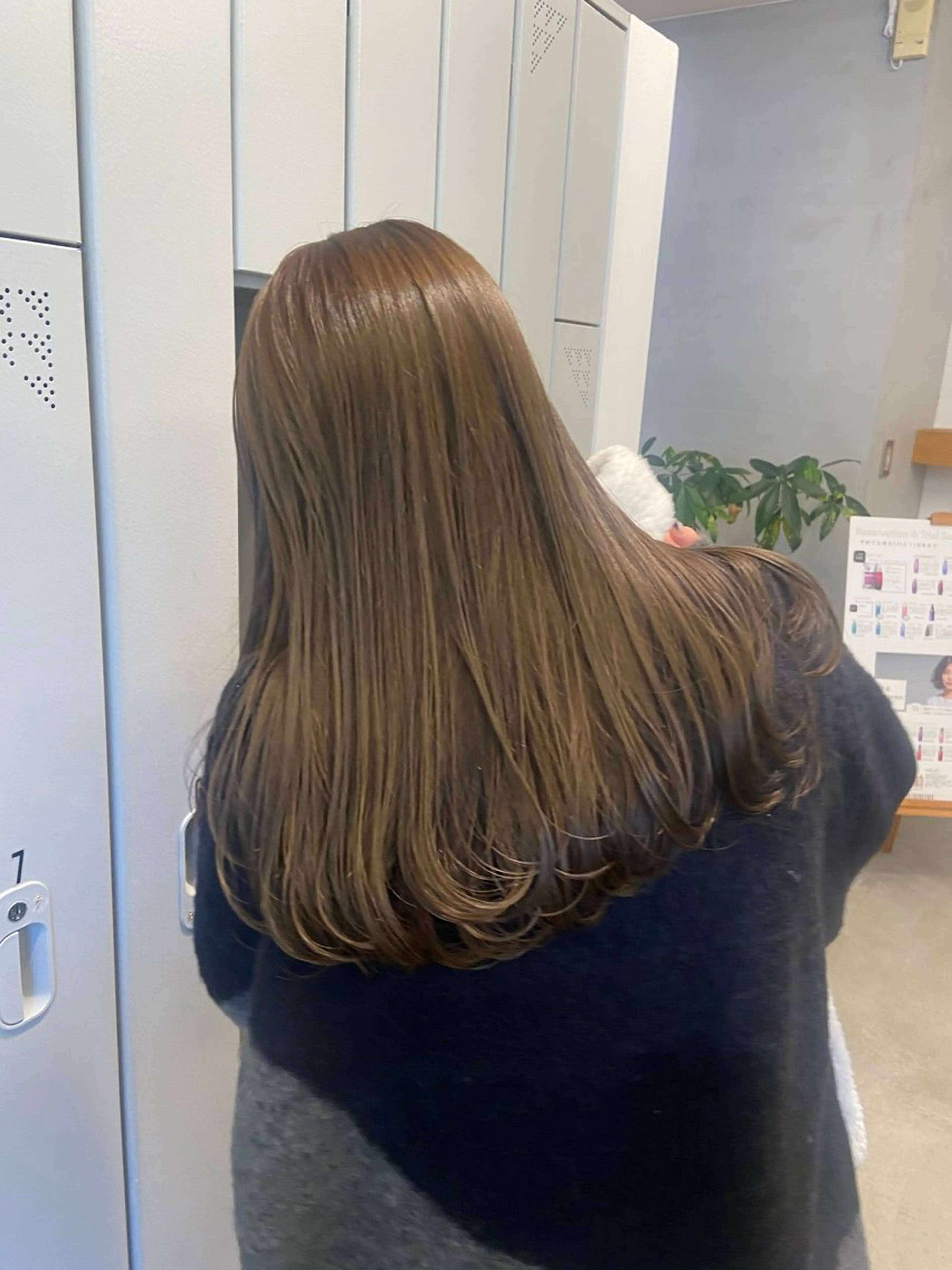 ロング ヘアカラー トリートメント Rinon所属・沖 真琴のヘアスタイル