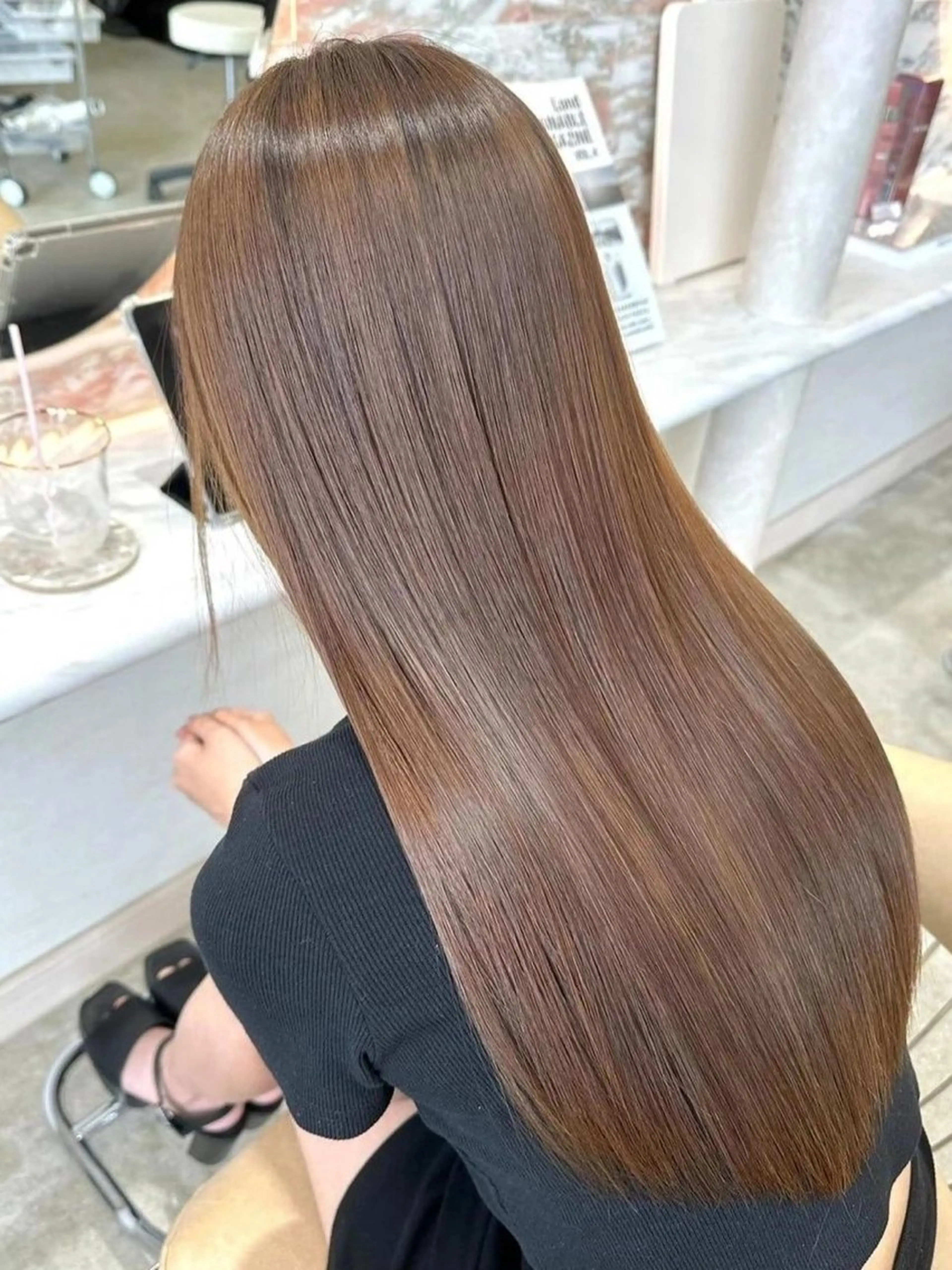 ロング あかね☆ヘアアレンジ /ボブ/縮毛矯正のヘアスタイル