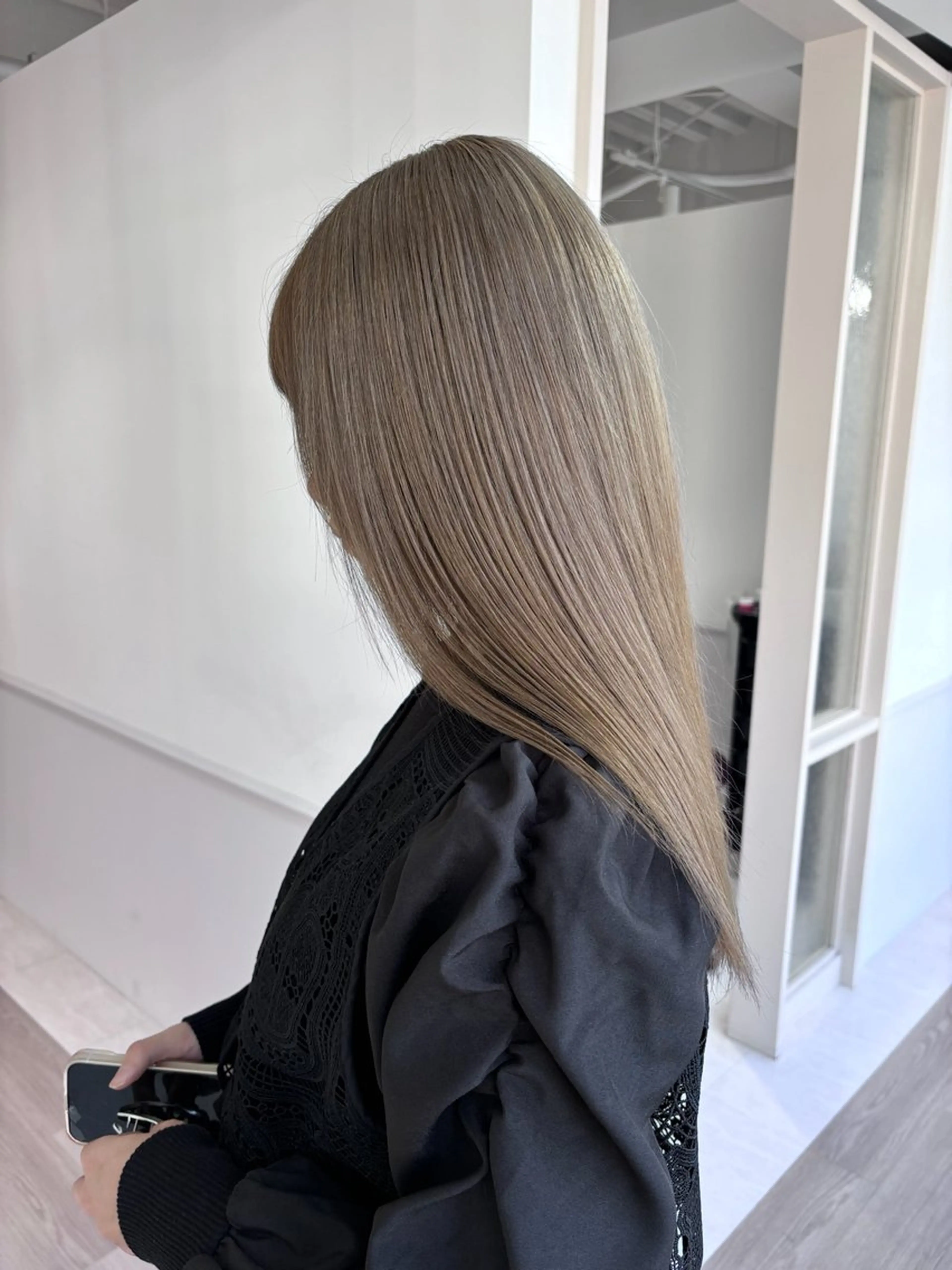 ロング 光岡 玲遠のヘアスタイル