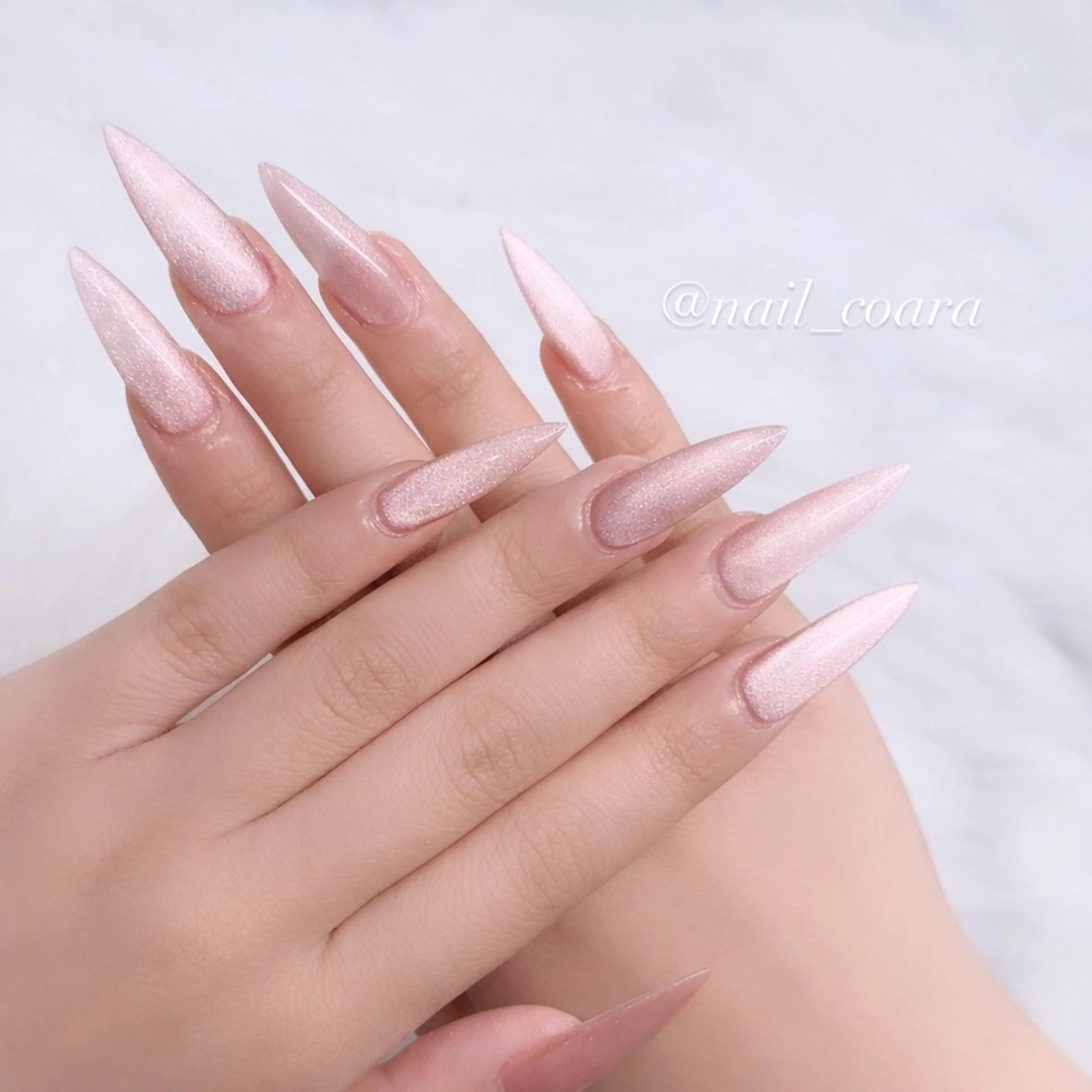 艶マグネットネイル🎀長さだし１０本の写真