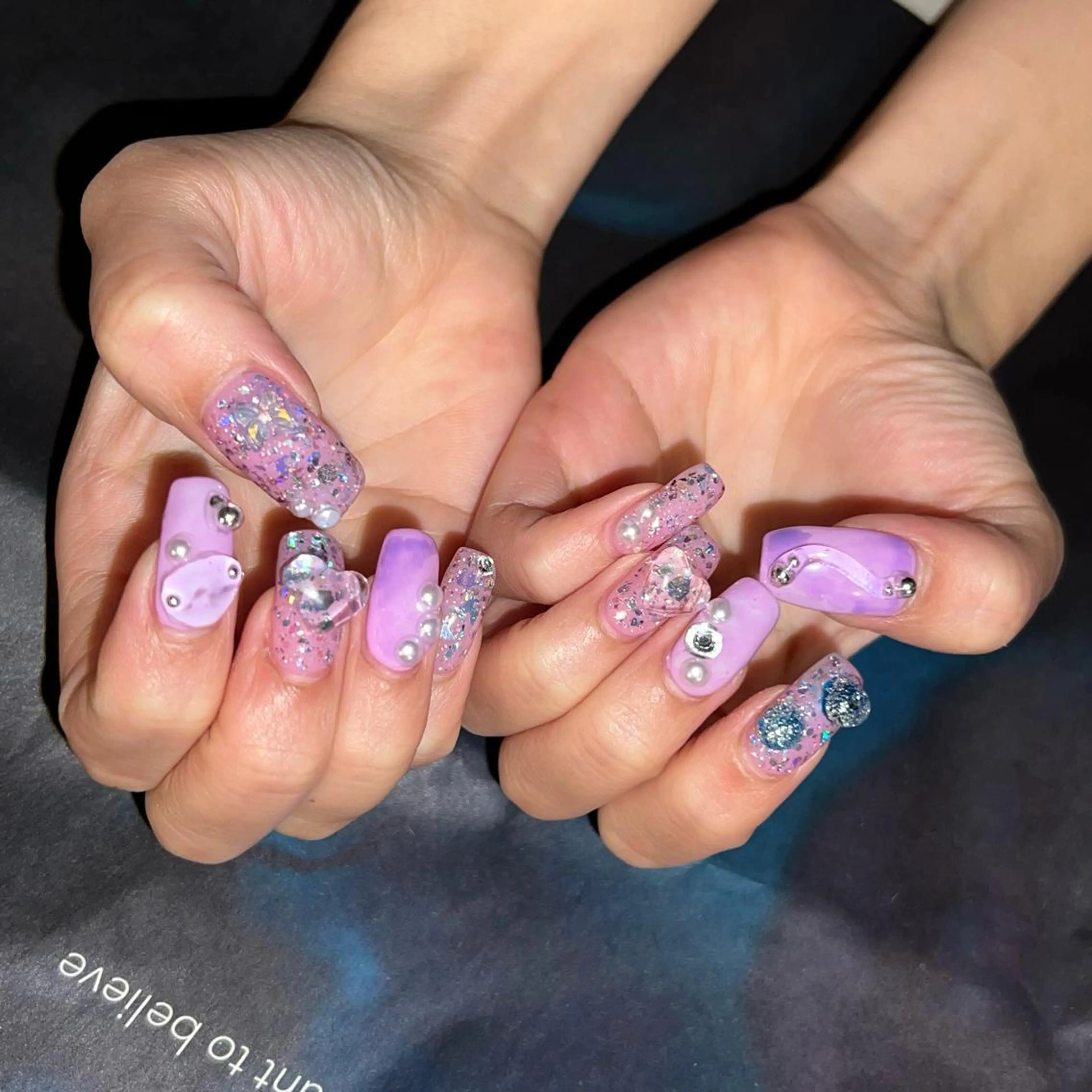 ネイル ピンク ハンドネイル 𝐫𝐚𝐢 𝐧𝐚𝐢𝐥のネイルデザイン