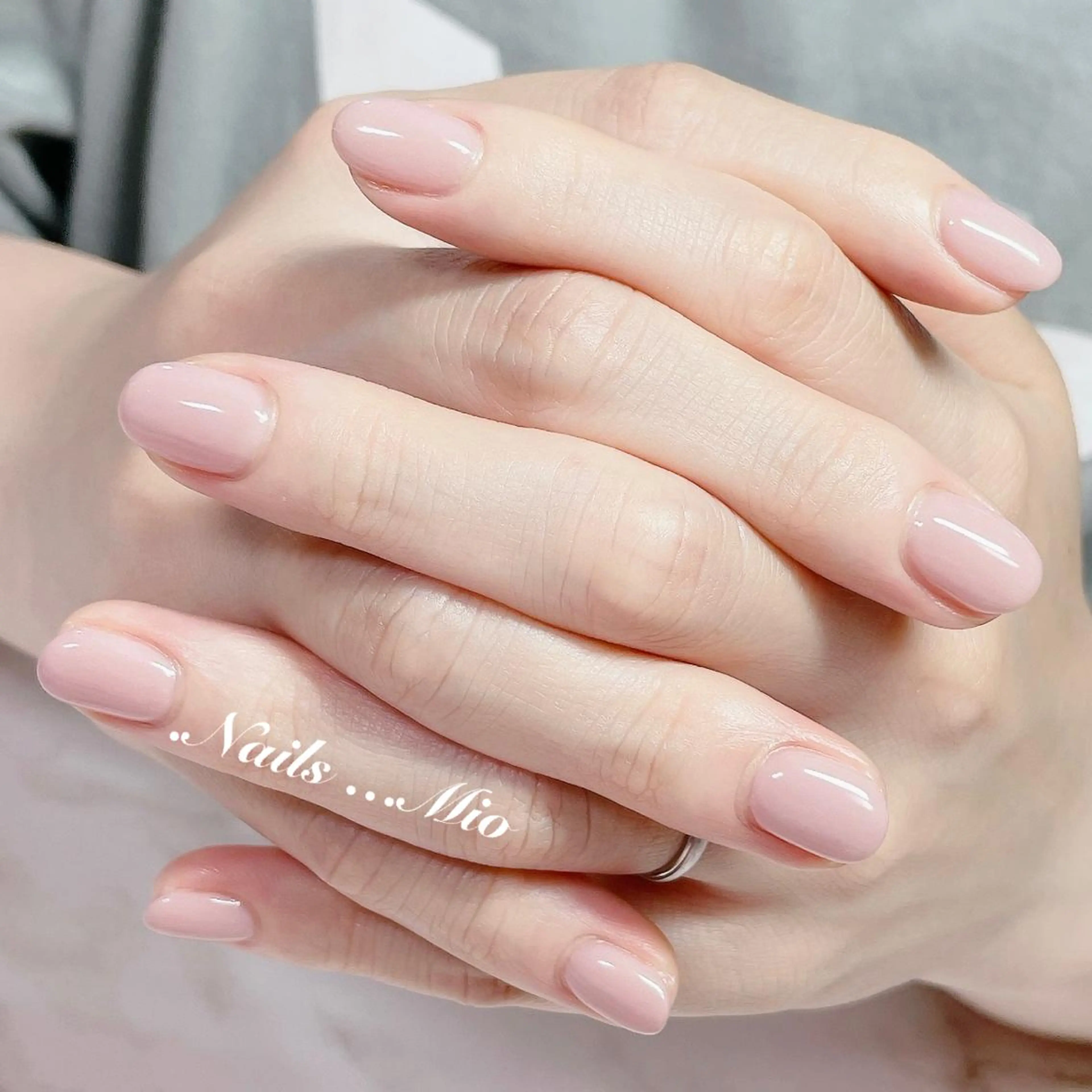 ネイル ジェルネイル ワンカラーネイル .Nails Mio 赤羽西ネイルサロンのネイルデザイン