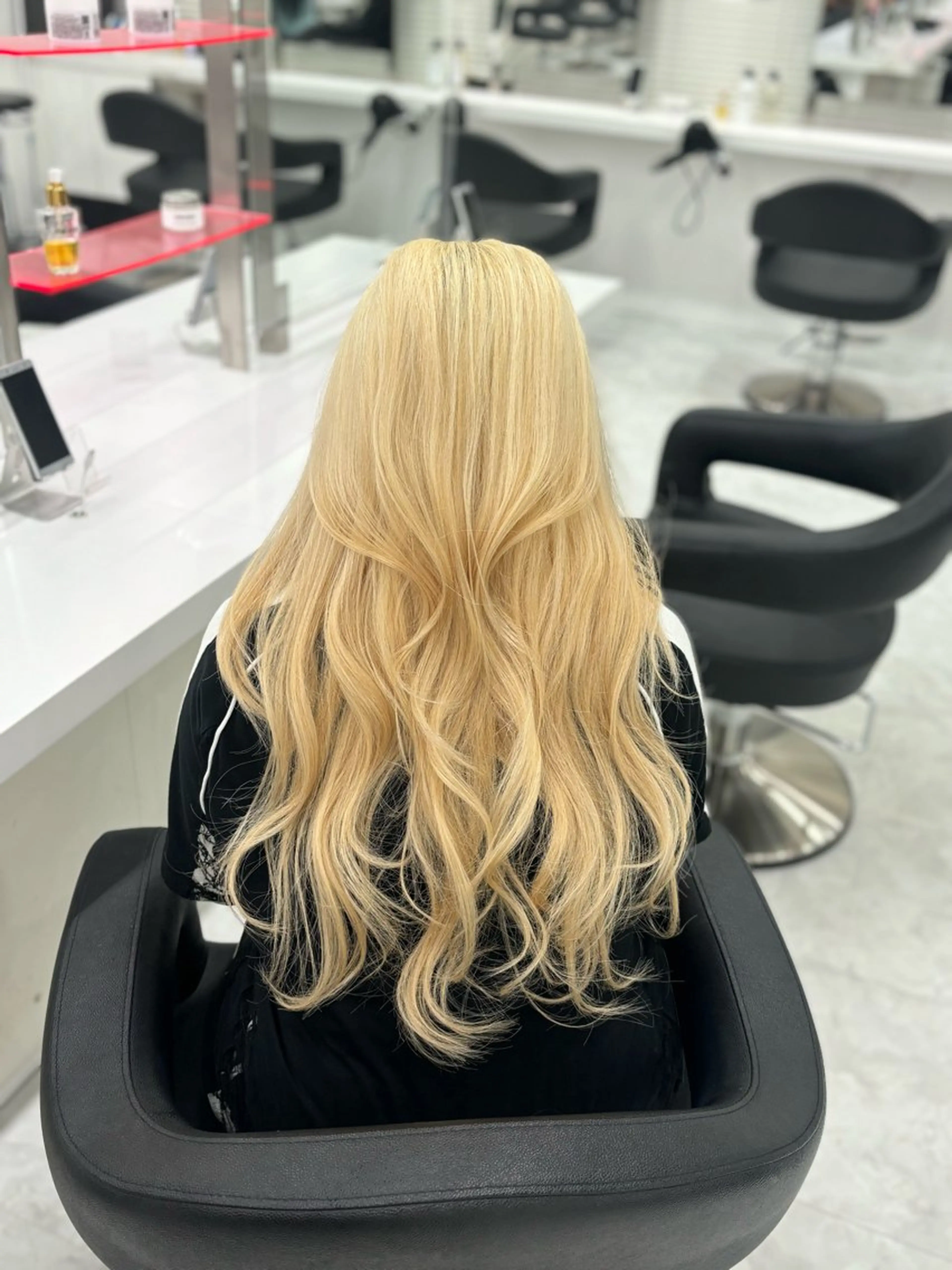 ロング まろっと艶感ブラウン ベージュ🤍まなかのヘアスタイル