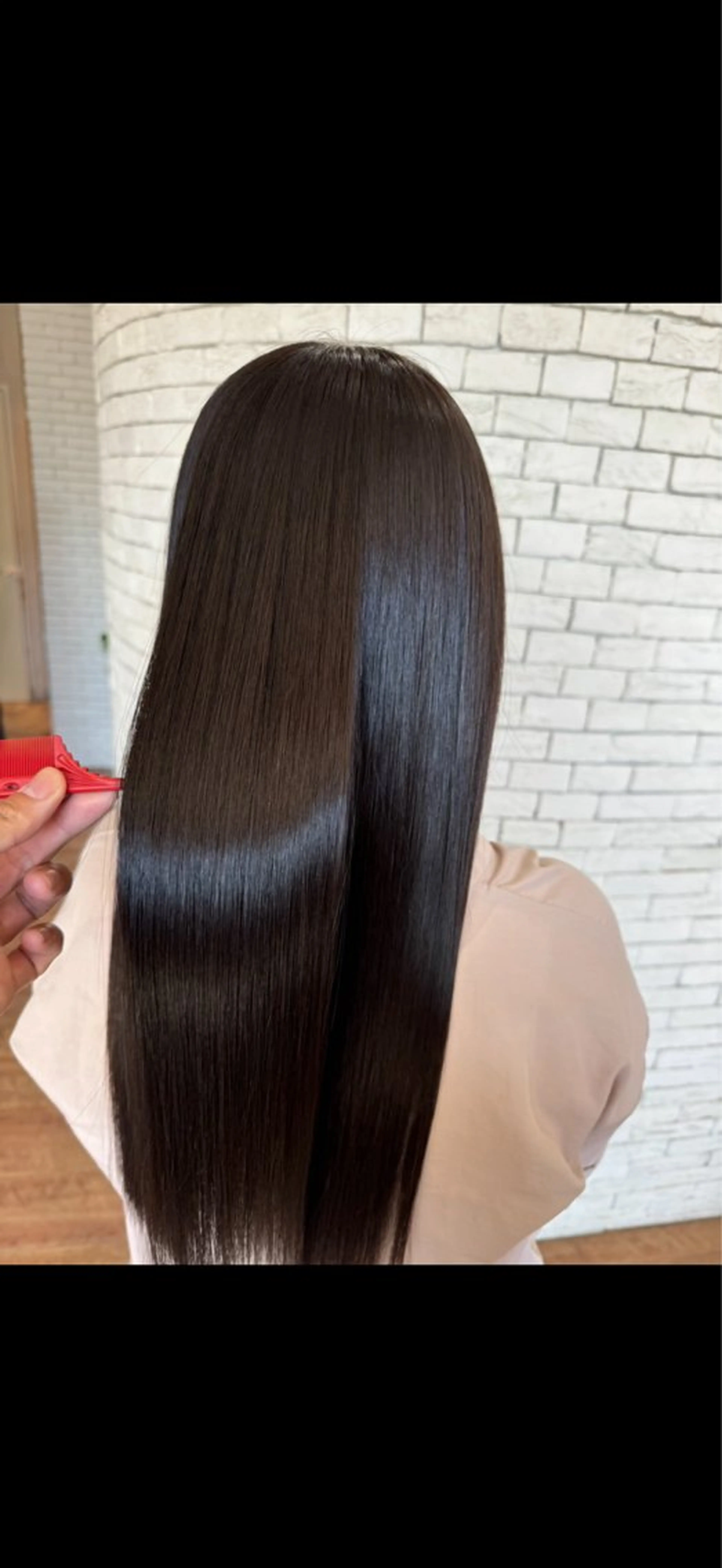 【男女OK】透明感ワンカラー＋カット ¥6,750の写真