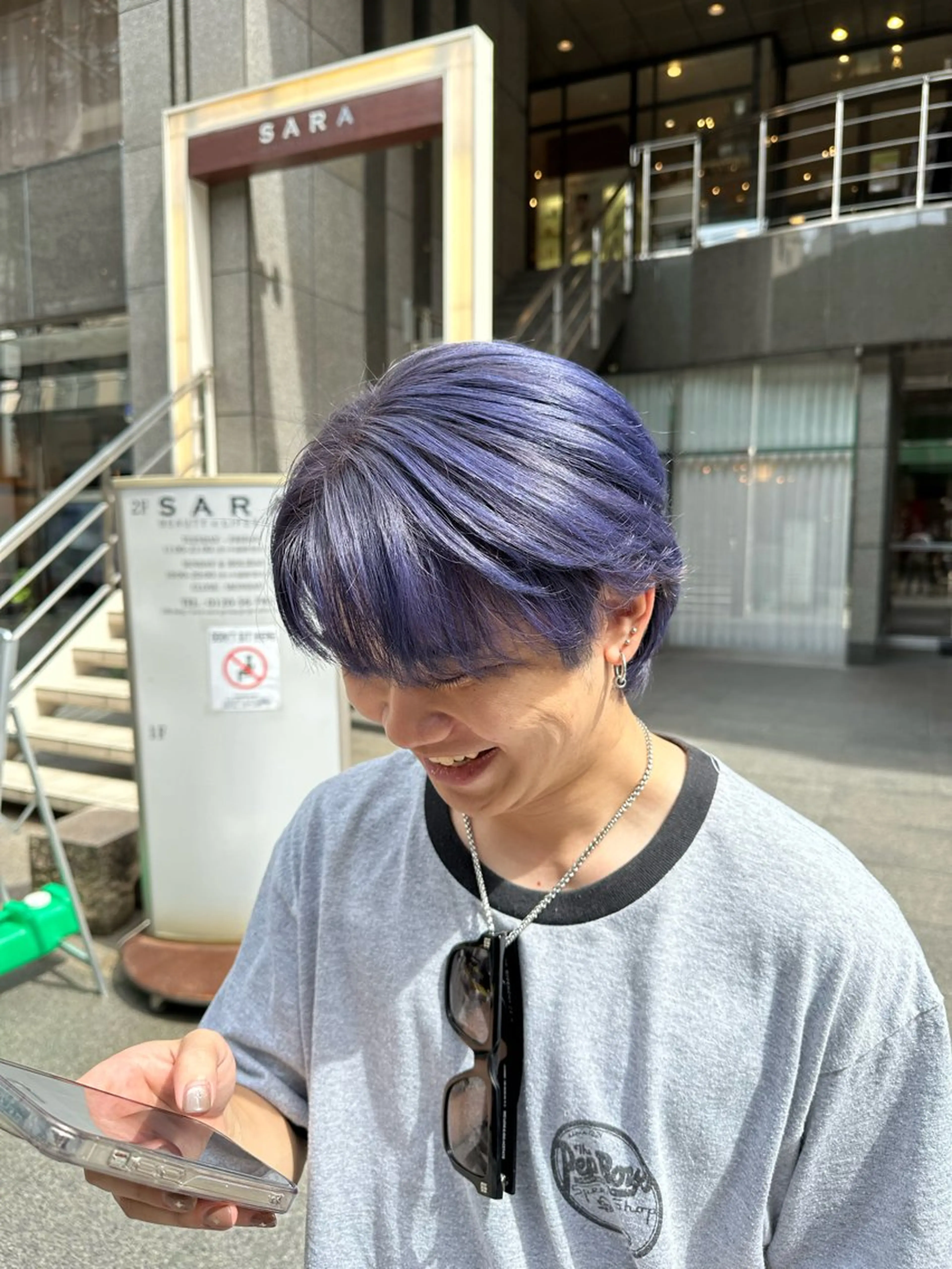 メンズ センターパート 拓斗/天神/ メンズカット👑のヘアスタイル