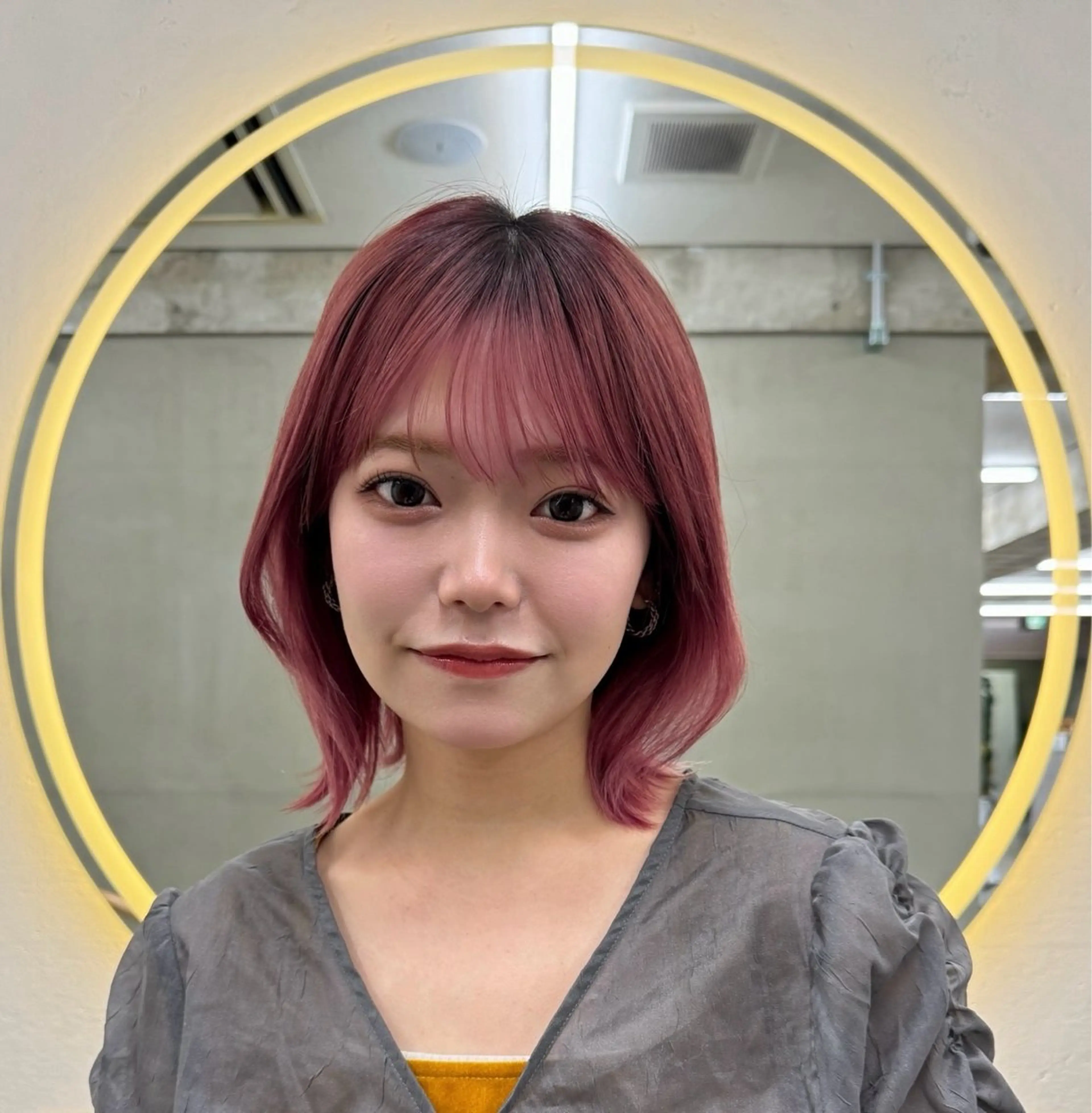 ショート 艶髪／レイヤー／ 透明感🎀／MARIのヘアスタイル