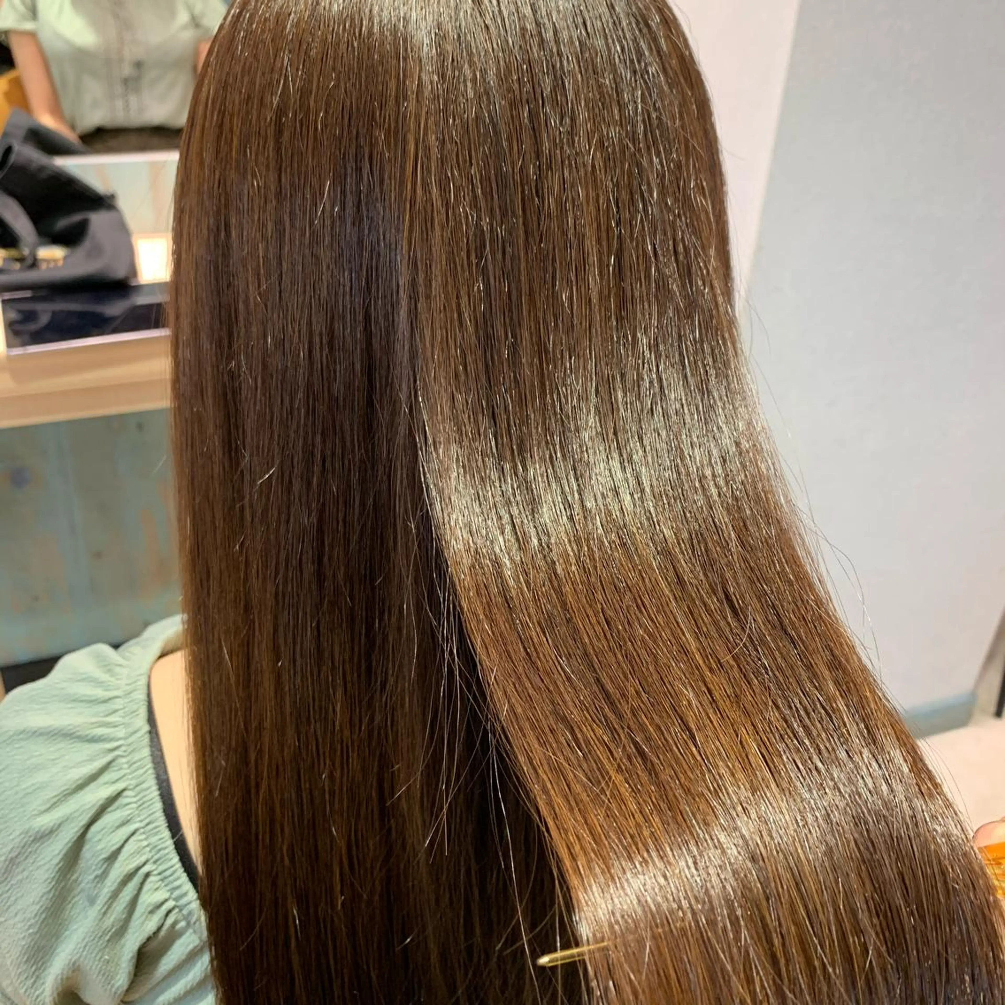 セミロング カラー パーマ ヘアアレンジ ネイル マツエク・マツパ 髪質改善 トリートメント Lond jeloud 名古屋所属・髪質改善 の達人/杉原碧仁のヘアスタイル