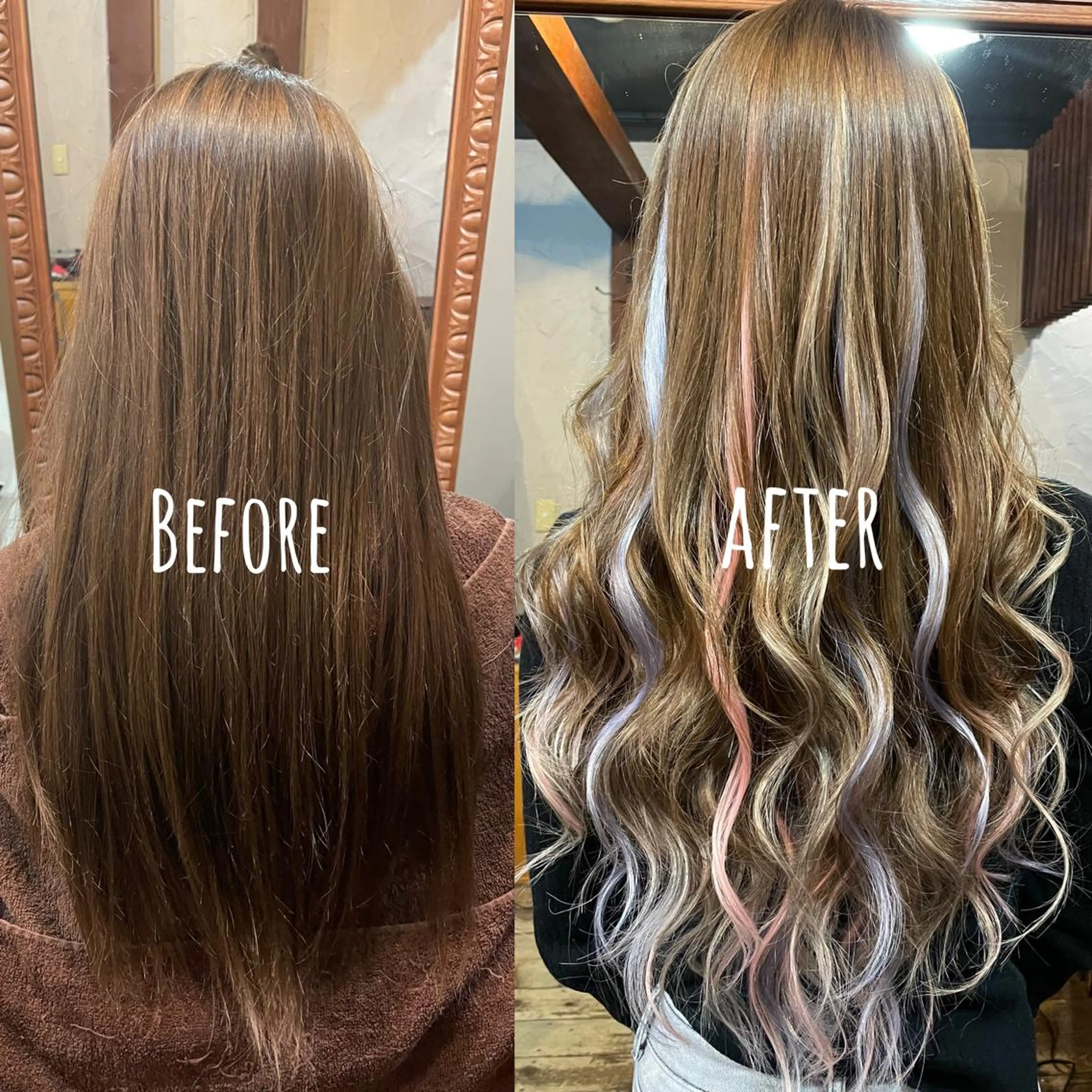 ロング シールエクステ エクステ カット エクステ ReHyd BEAUTÉ salon&store 心斎橋店所属・❤️MASAKO❤️ 🌸🩷エクステ🩷のヘアスタイル