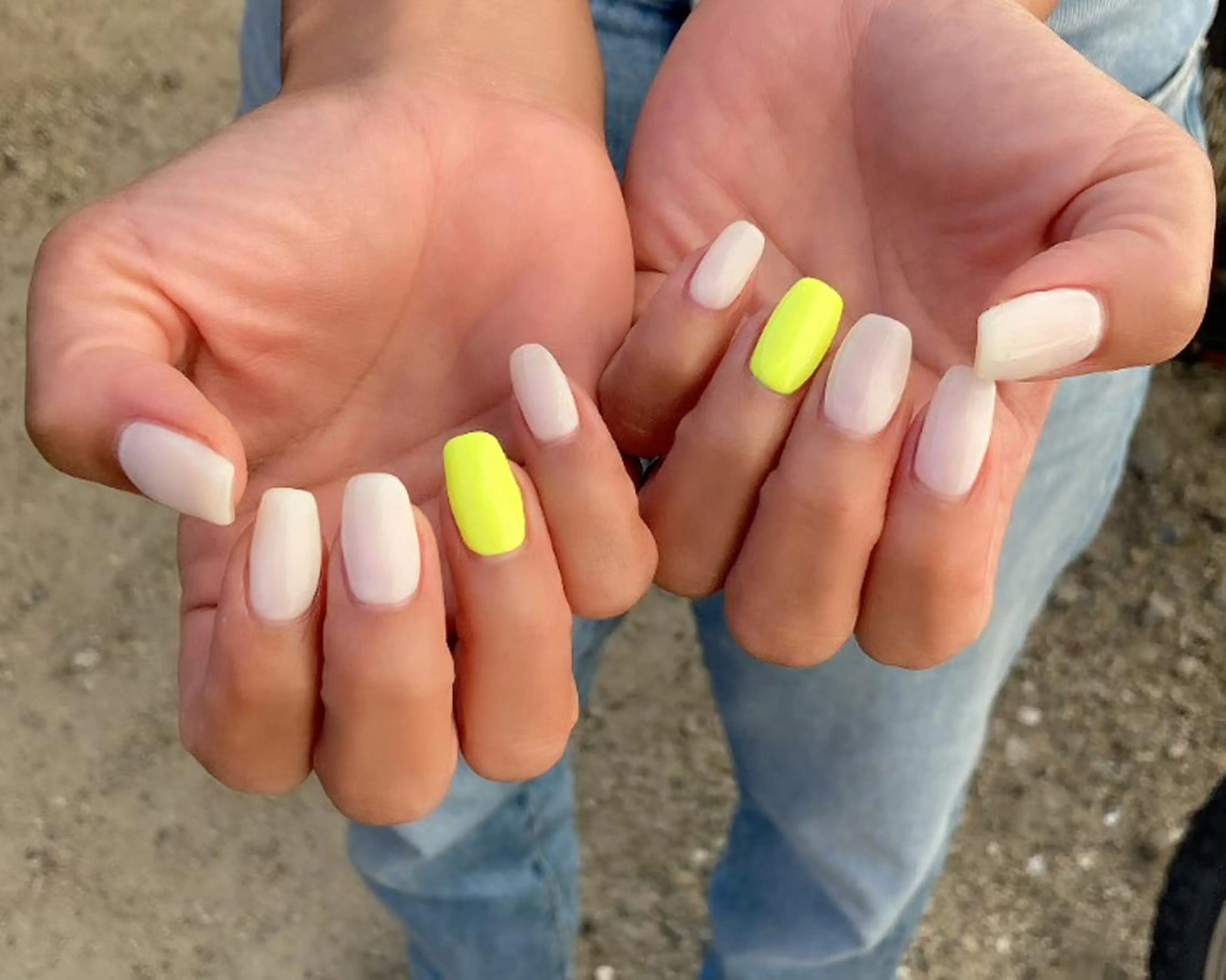 セミロング ネイル Lofi nails ゆきこのネイルデザイン