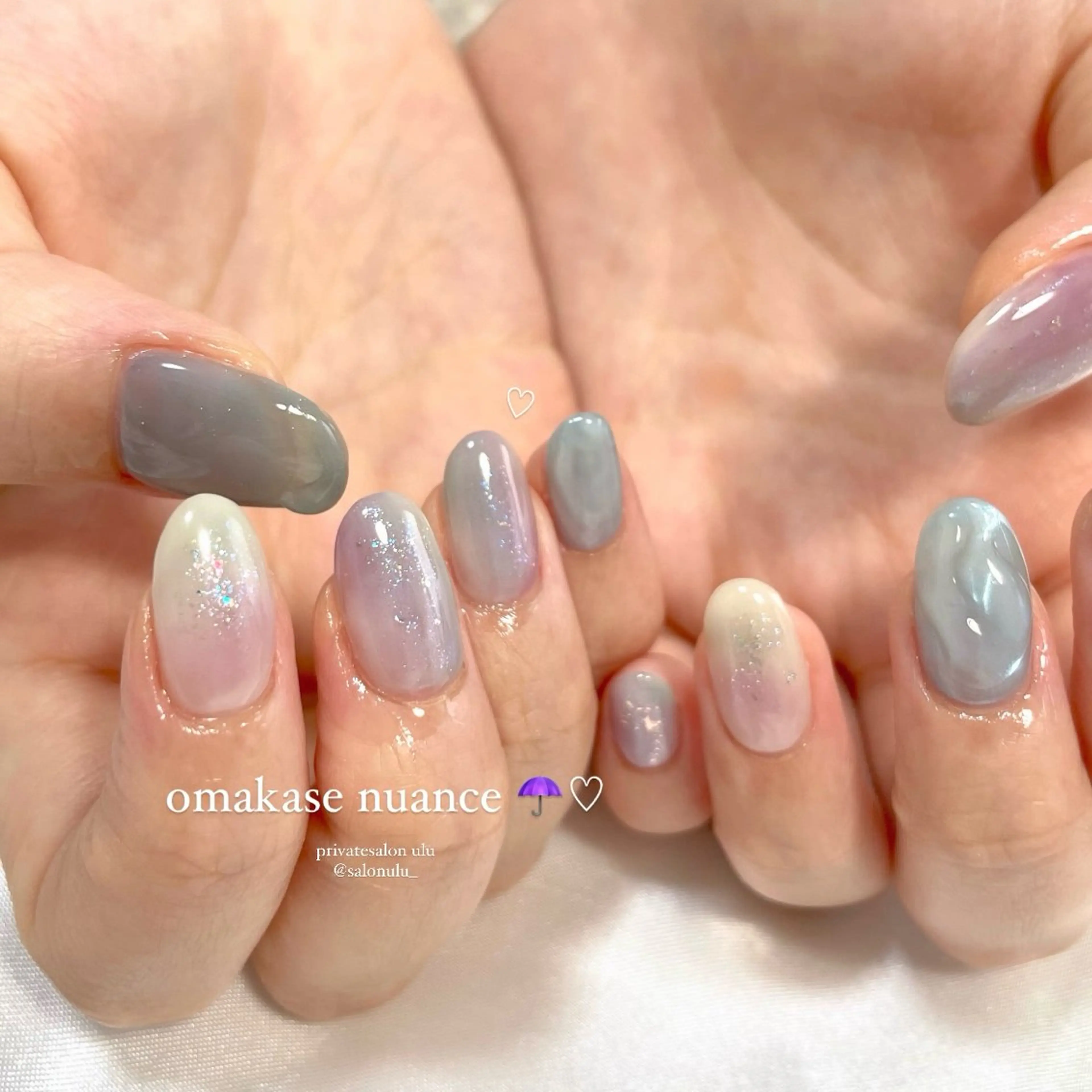 ネイル ハンドネイル private salon uluのネイルデザイン