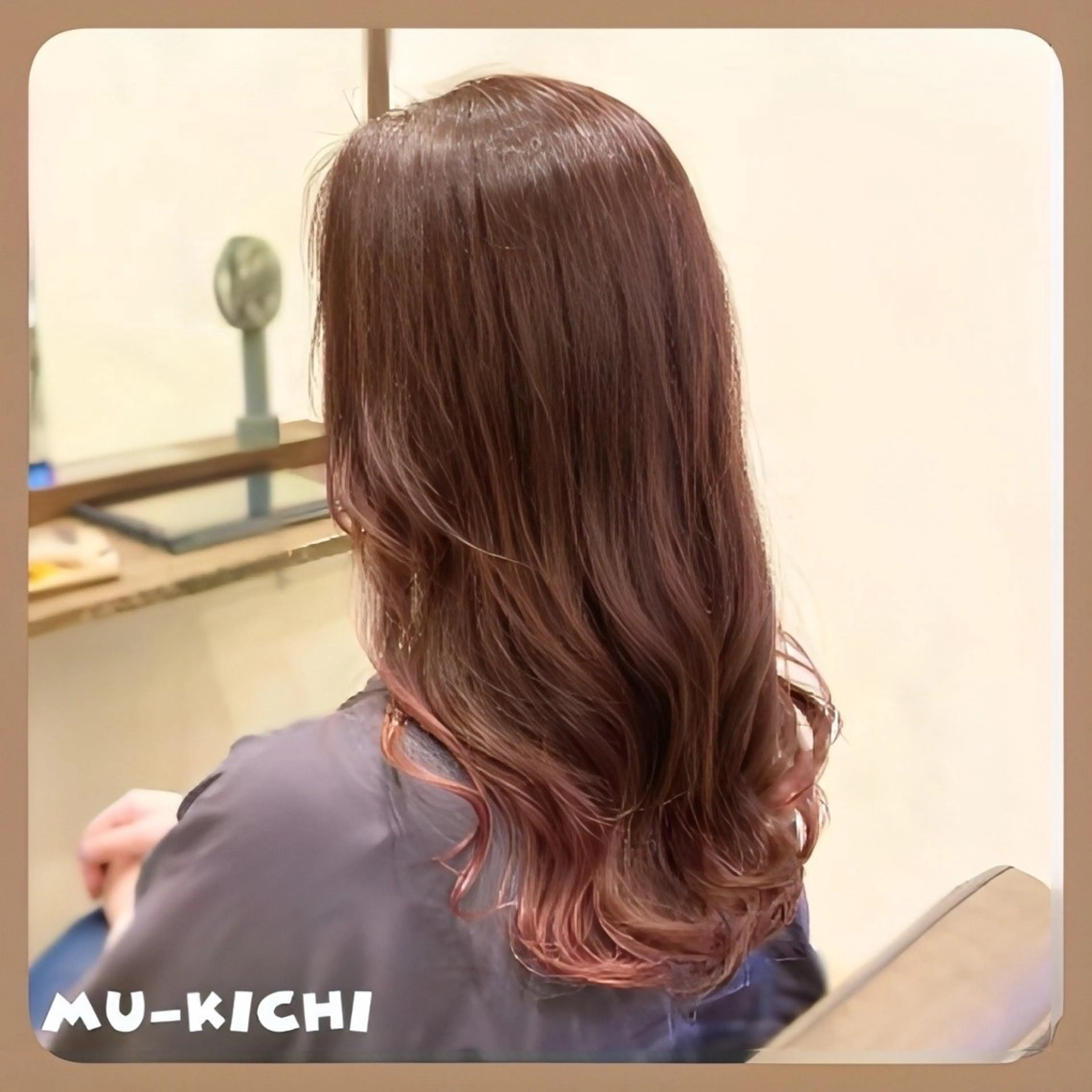 セミロング mu-kicii 三鷹店所属・撮影モデル募集中☆ オグリヤスエのヘアスタイル