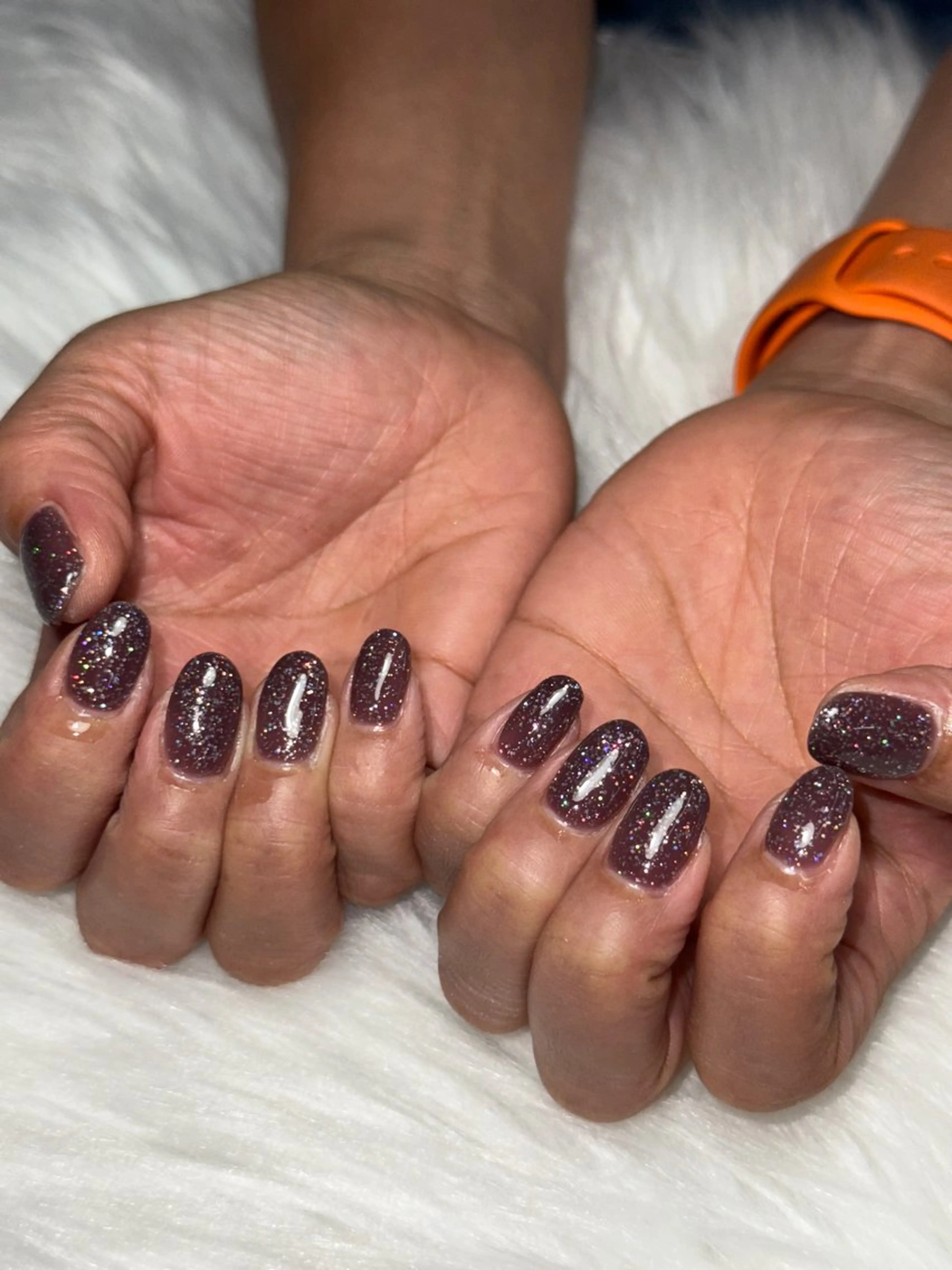 ネイル ワンカラーネイル Momoka 🍑🎀のネイルデザイン