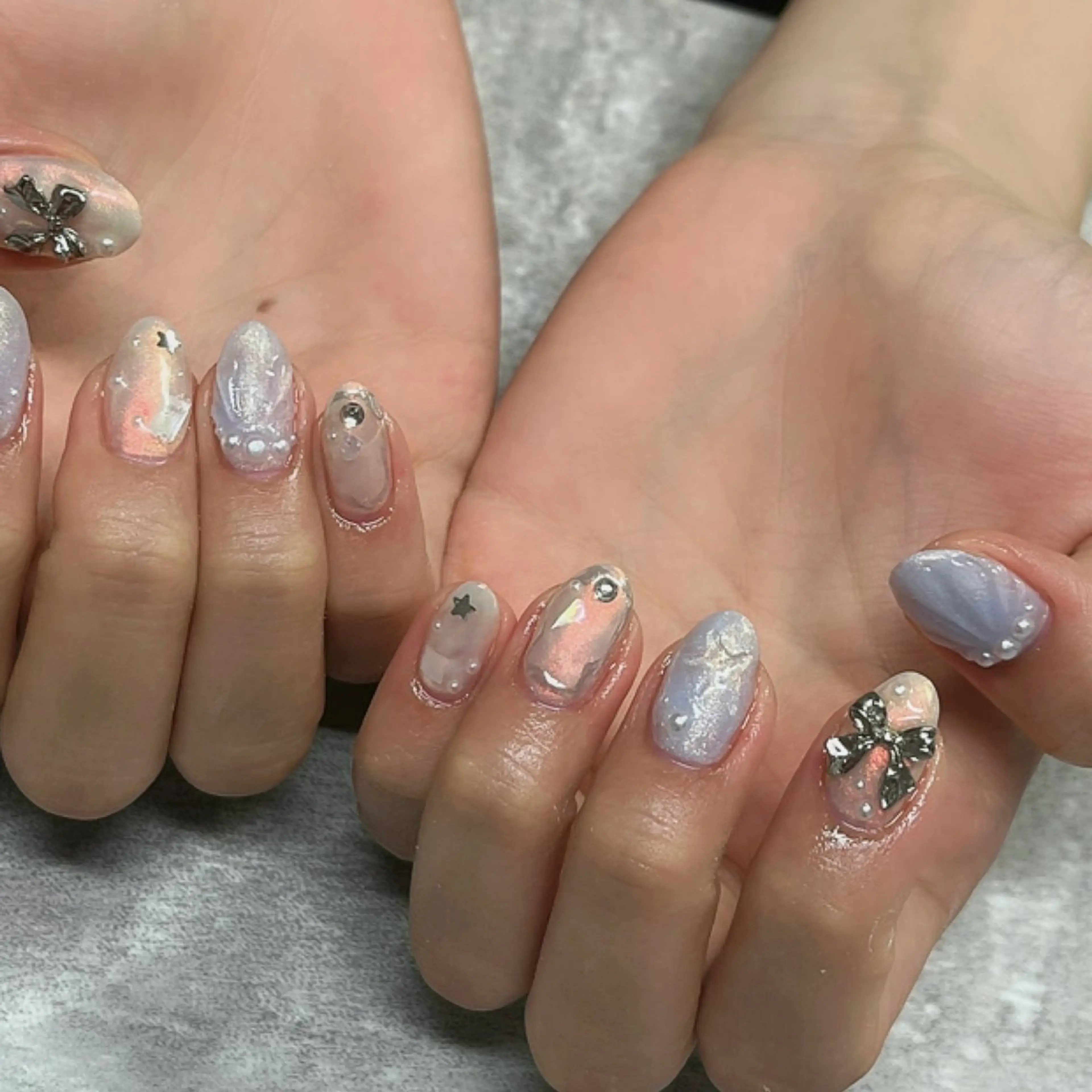 ネイル Protea きぬがわ らむのネイルデザイン