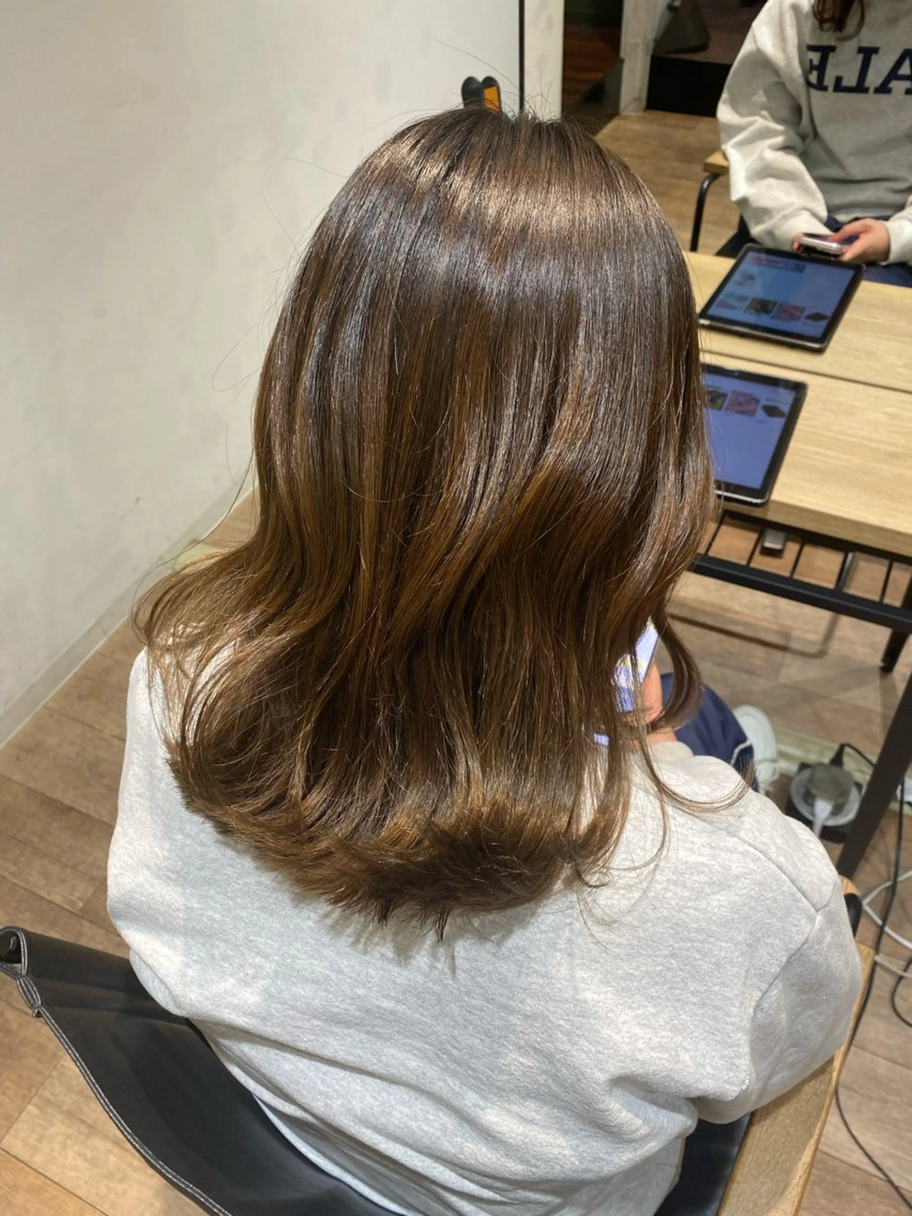 カラートリートメントカラー＋AujuaキューティクルケアTR￥12650の写真