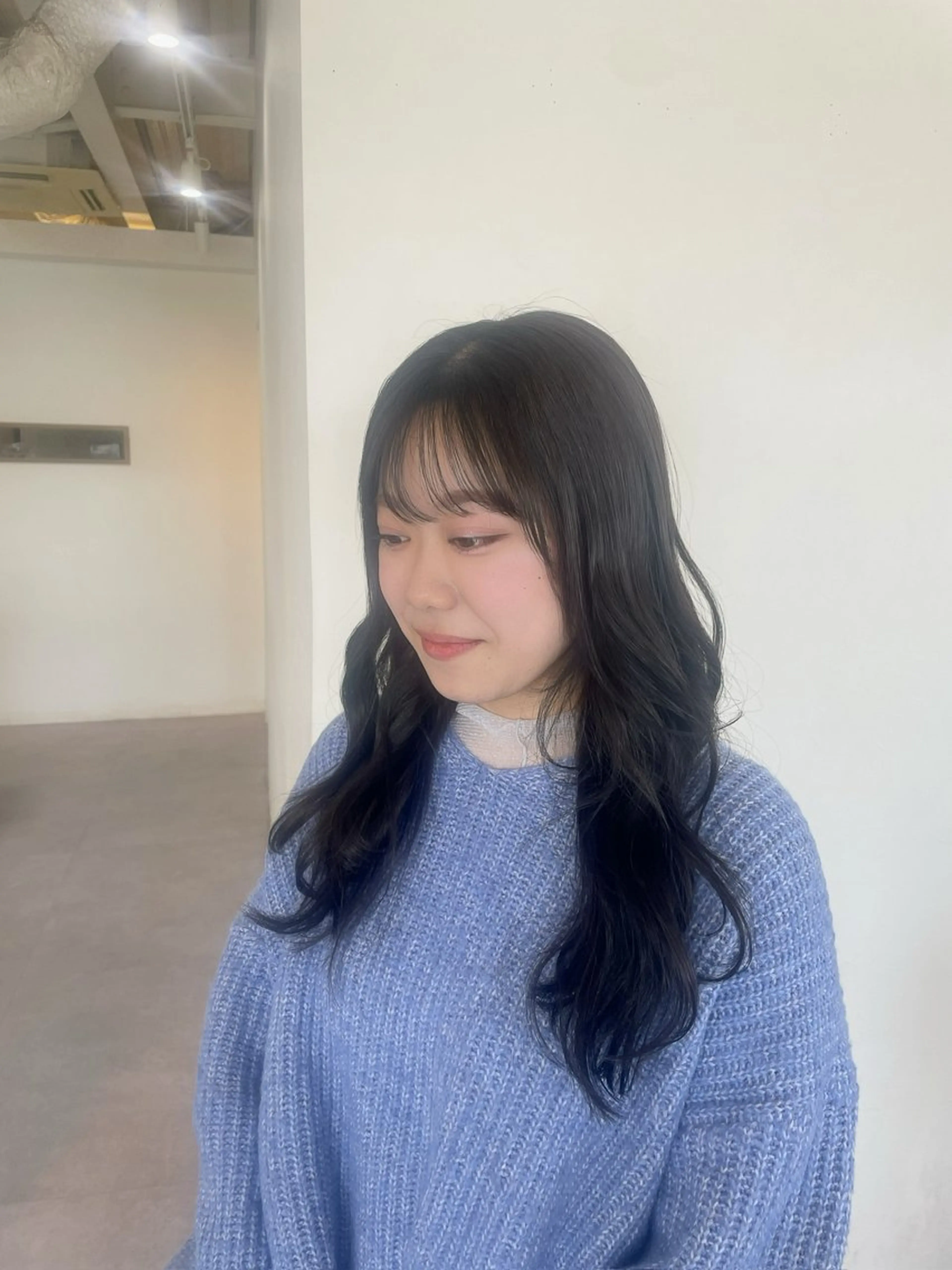 ロング 高橋 真歩のヘアスタイル