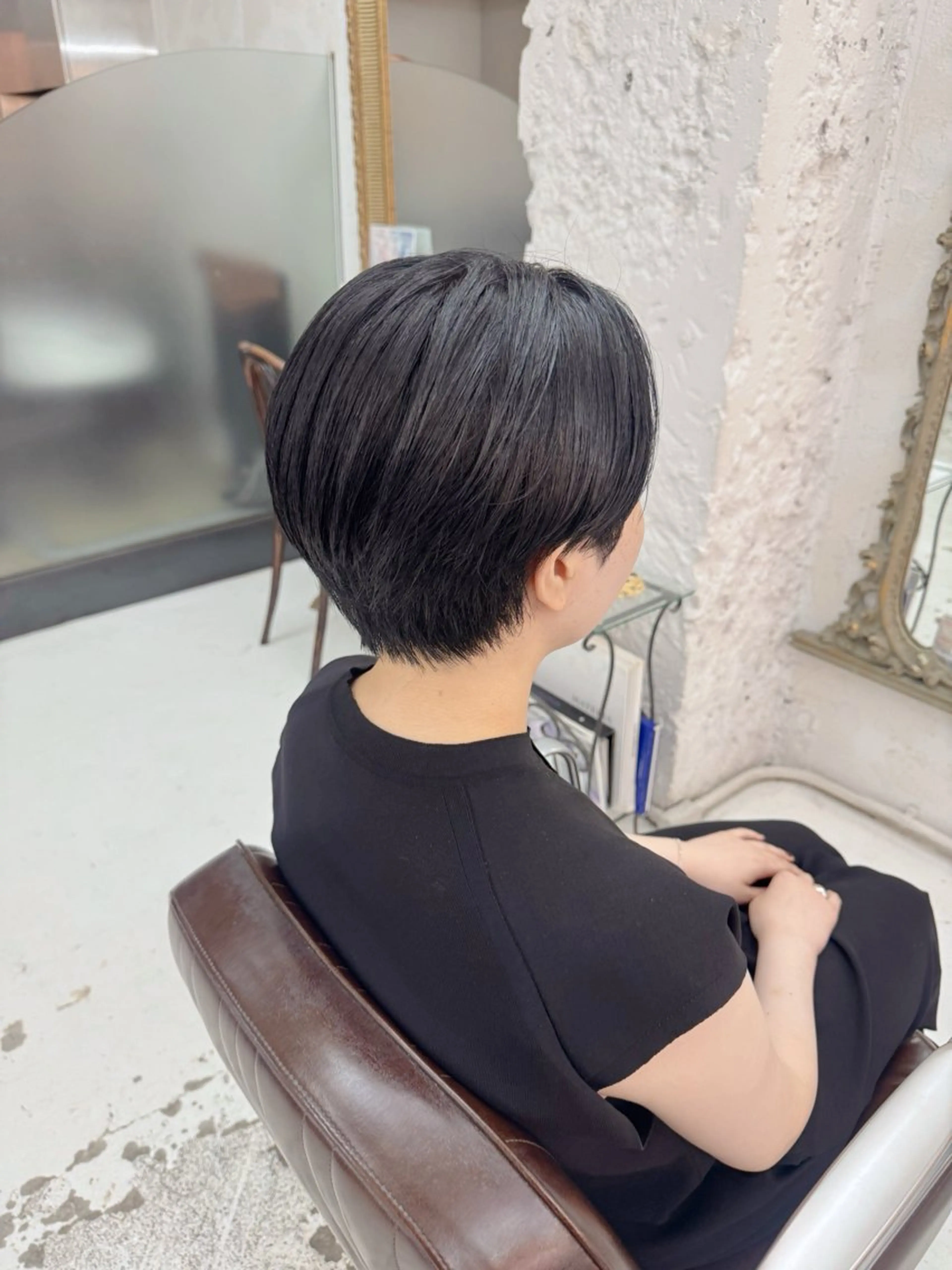 ショート カット 樋口 夏希のヘアスタイル