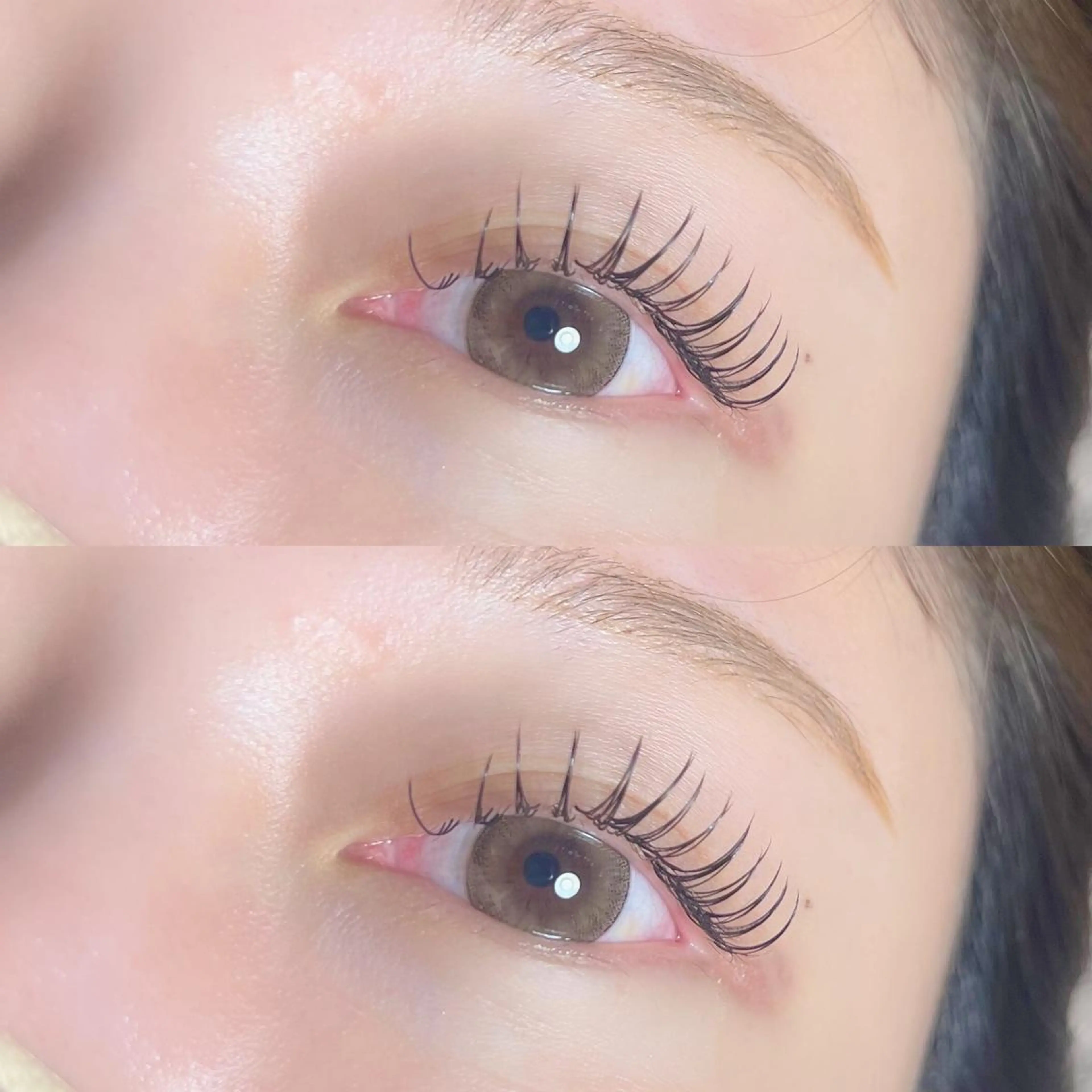 フラットラッシュorカラーラッシュ120本まで(オフ別途+¥550)カラー何色混ぜてもお値段そのまま🙆🏽‍♀️の写真