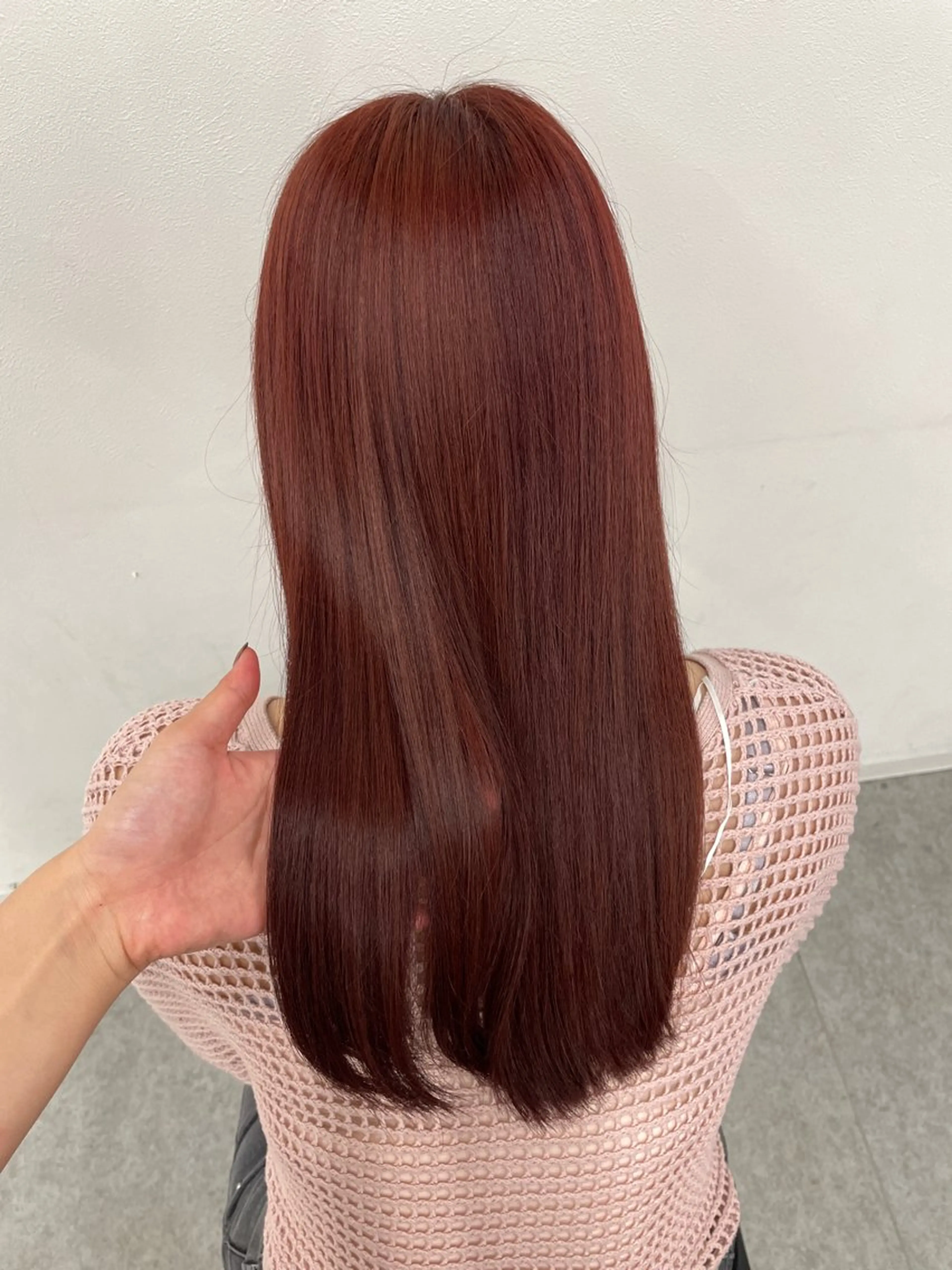 ロング カラー ヘアカラー ♥️うる艶暖色 銀座♥️mioのヘアスタイル