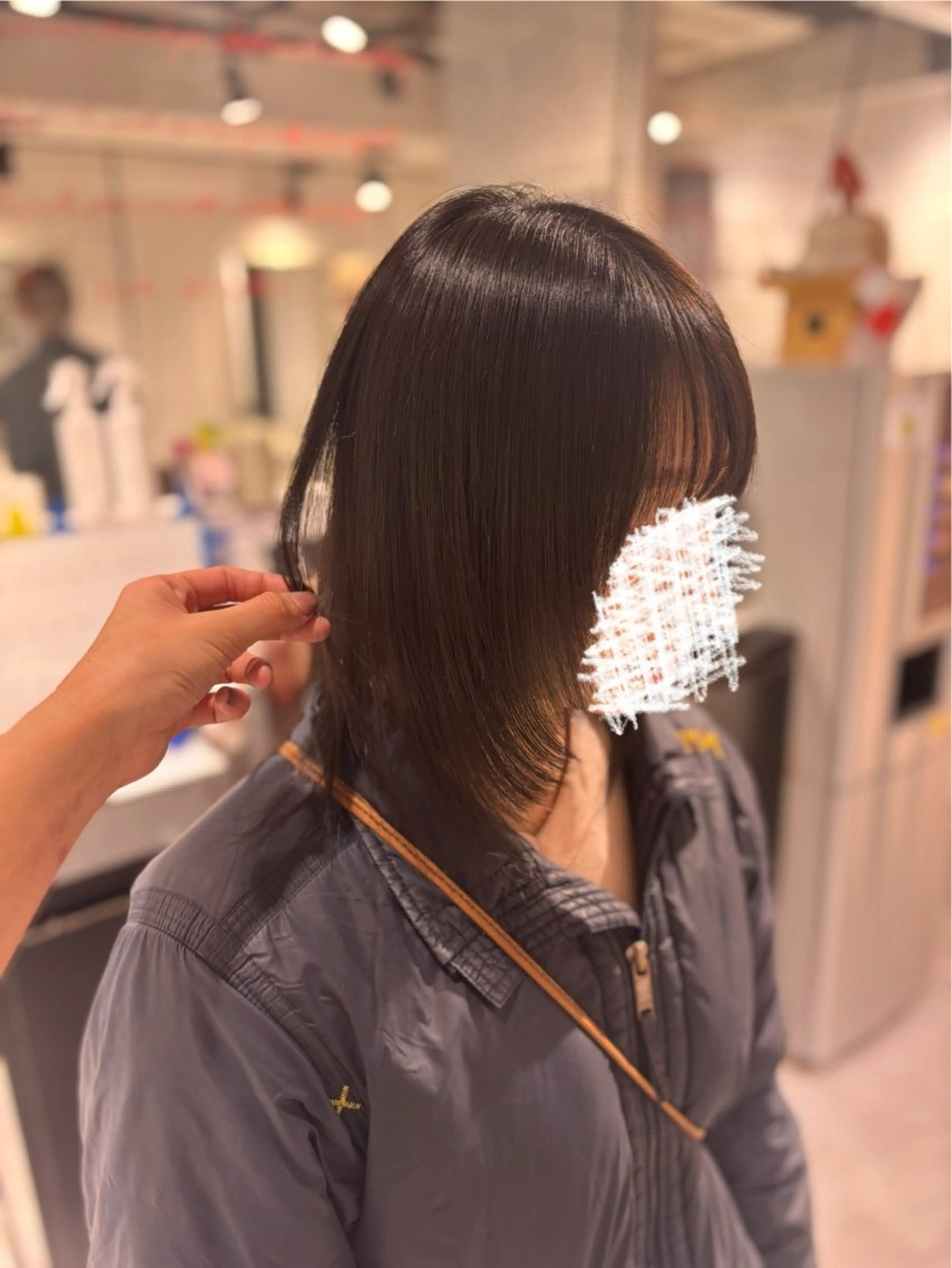 🤎1/17＆1/18限定ハッシュカット🤎アイロンが扱いやすい髪🤎カット＋髪質改善トリートメントの写真