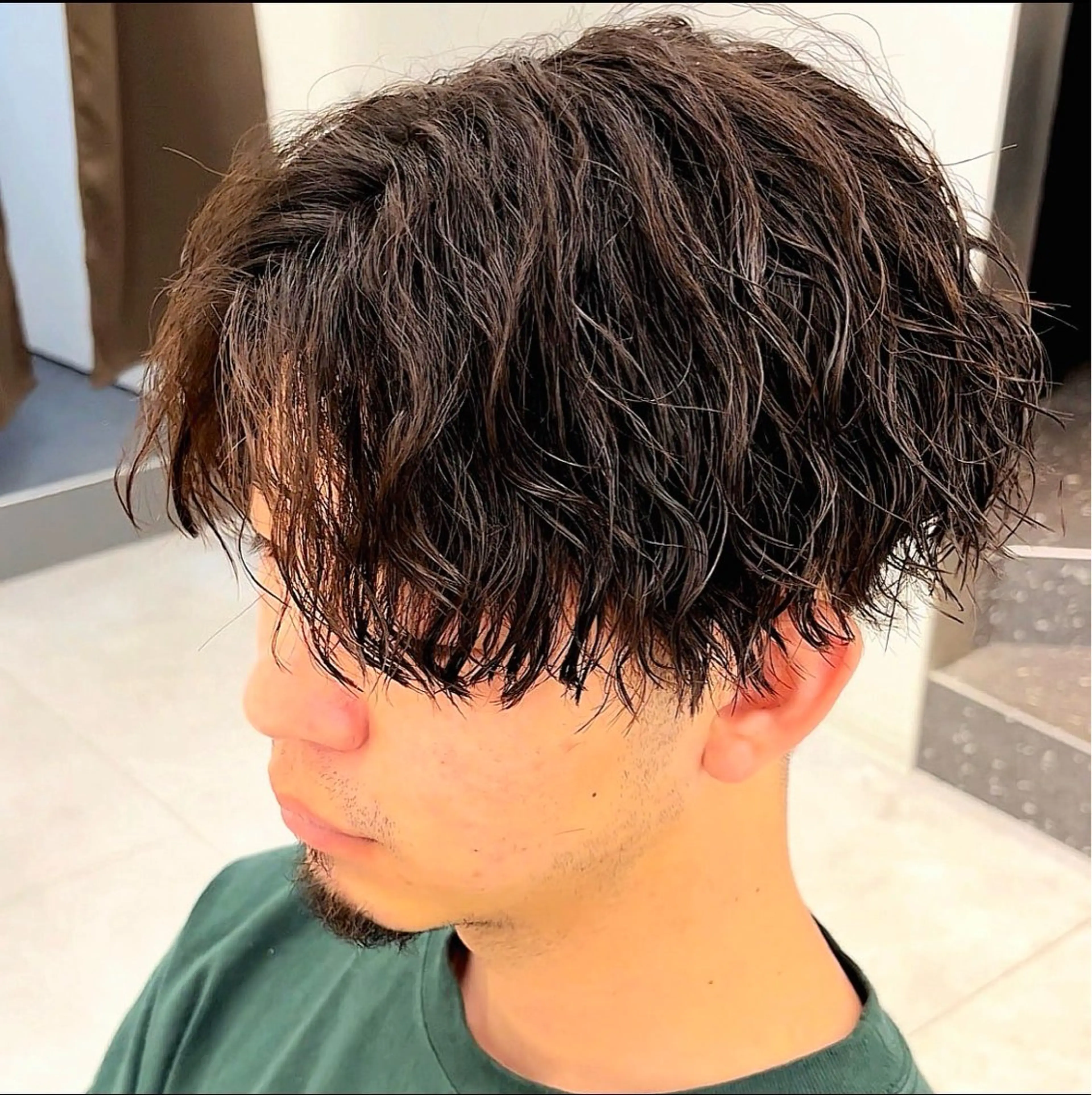 パーマ メンズ メンズパーマ ツイストスパイラルパーマ スパイラルパーマ メンズ専門/パーマ 特化/栄/北出瑞貴のヘアスタイル