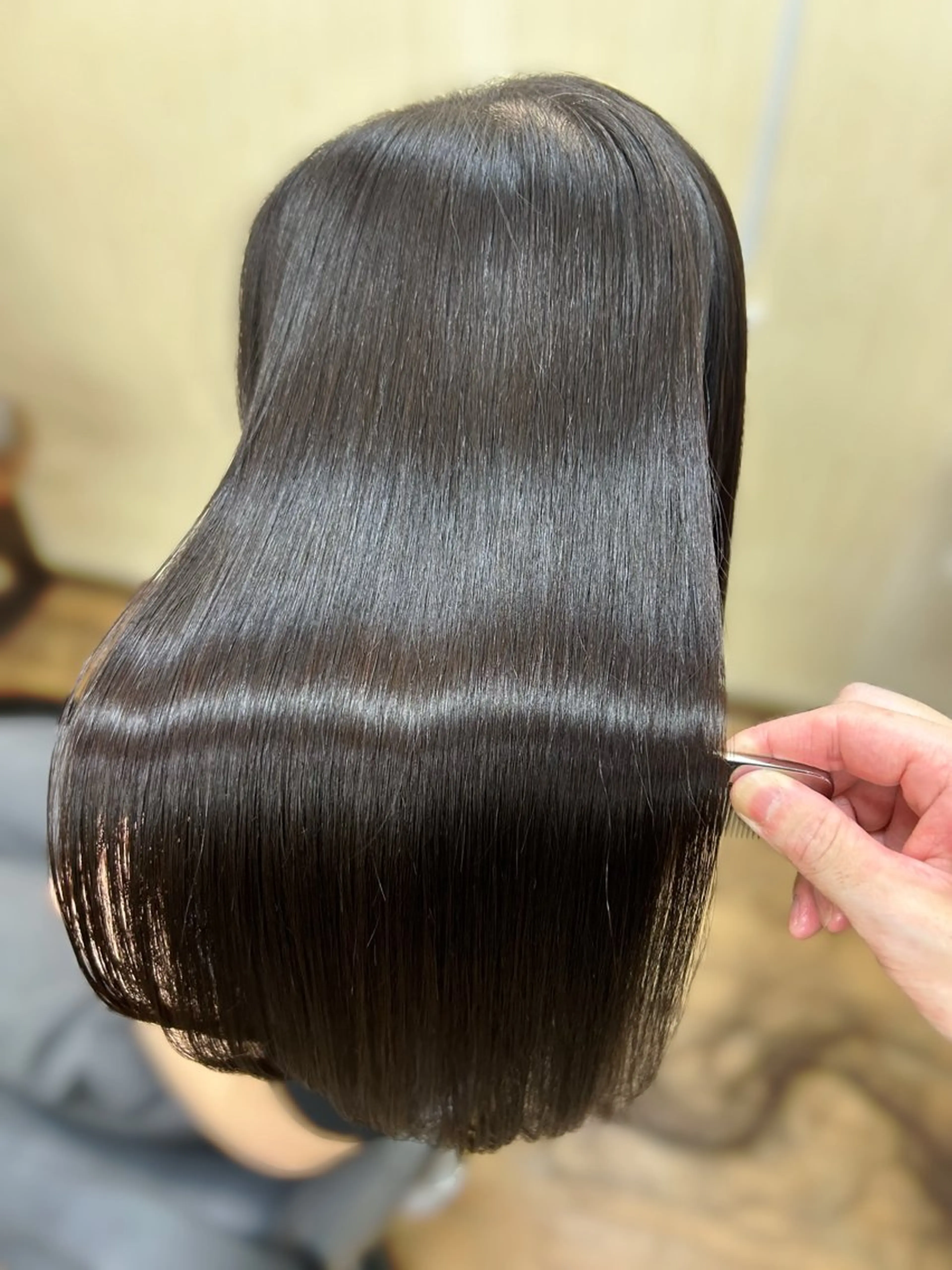 ロング みやたゆうき 髪質改善講師のヘアスタイル