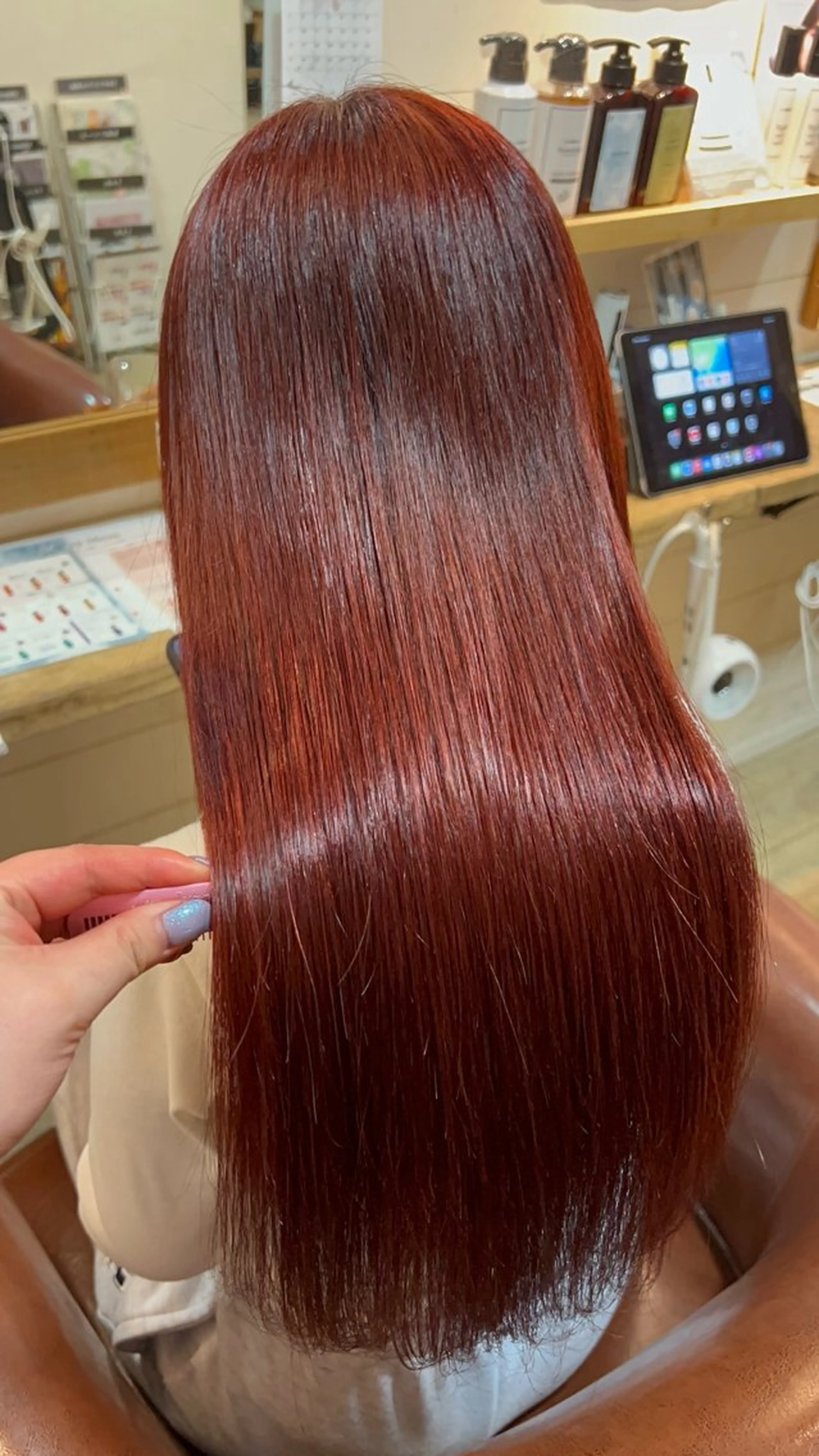 カラー suzu☺︎ 髪質改善/ストレートのヘアスタイル