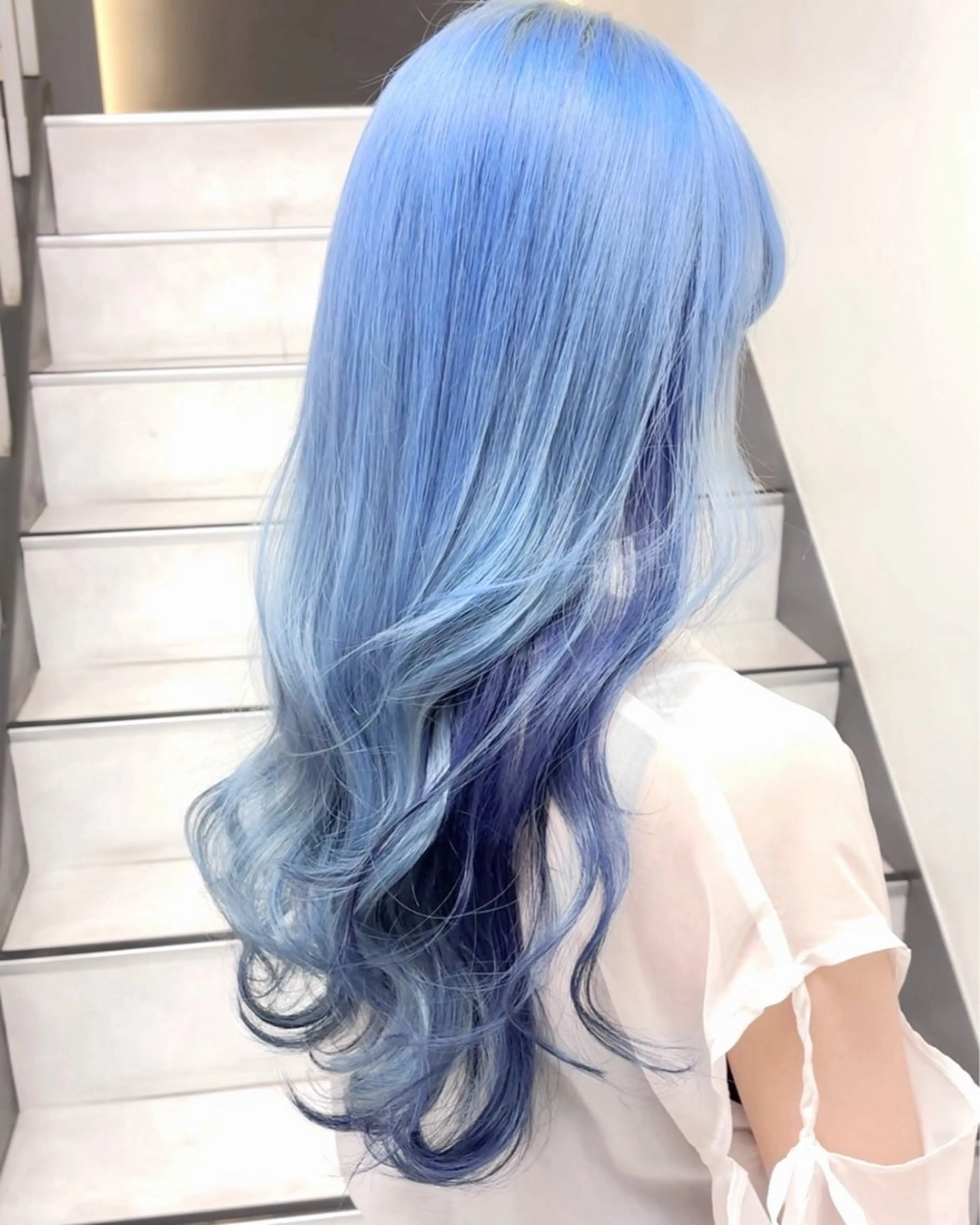 ロング ヘアカラー ブリーチ／ 髪質改善／ＲＹＯのヘアスタイル