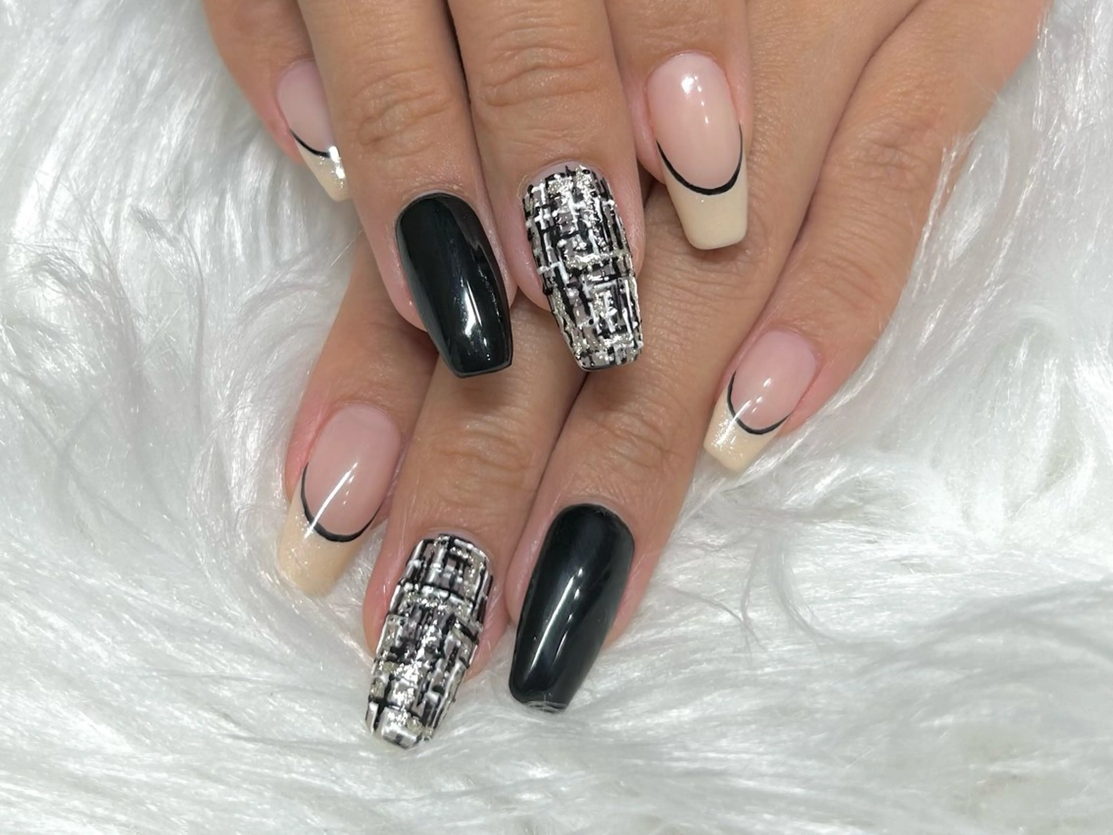 ネイル ハンドネイル AURORA eyelash&nail salon アメ村店所属・Aurora Sakiのネイルデザイン