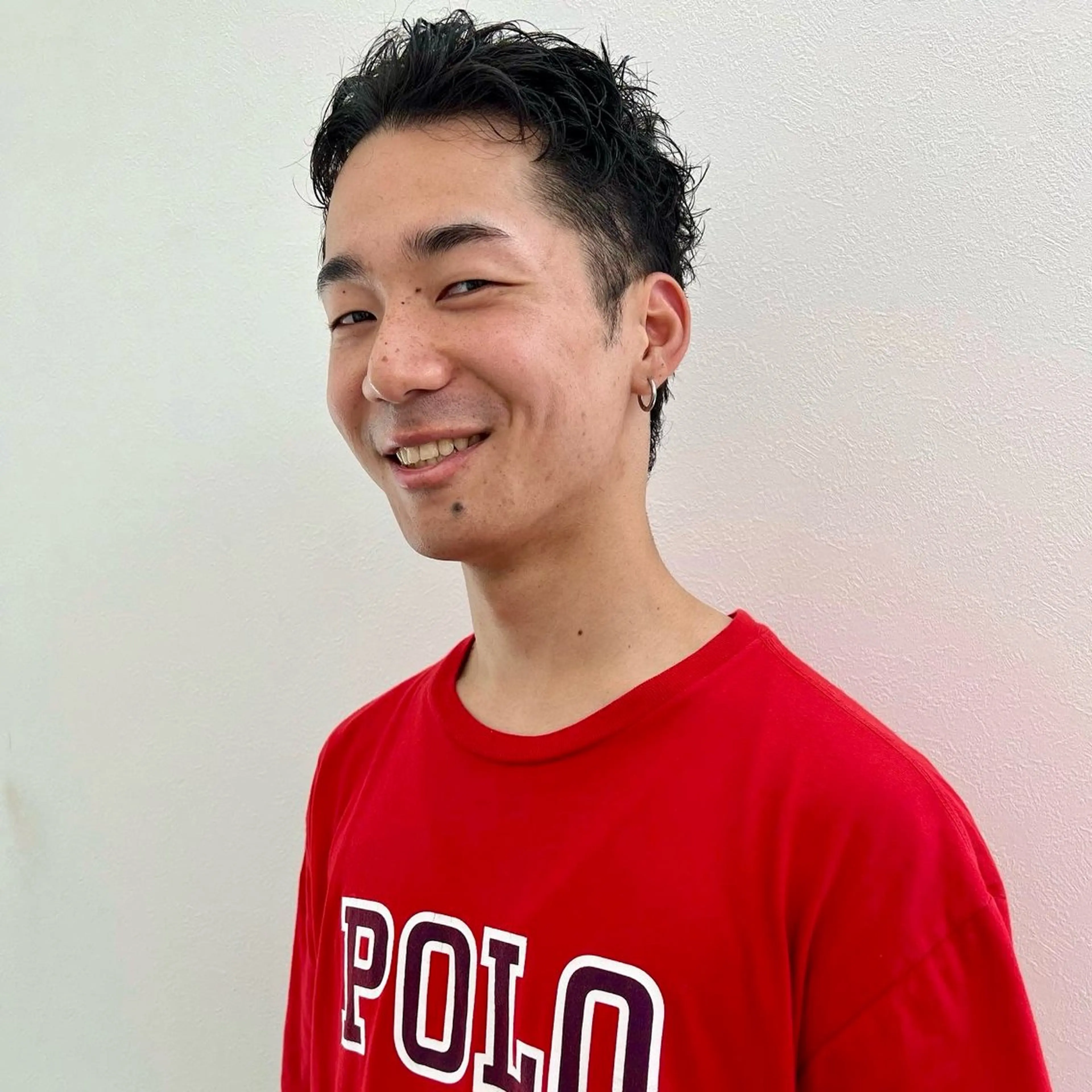 ショート メンズ アップバング メンズパーマ メンズショート スパイキーショート ショートヘア カット ヘアセット 【池袋/スパイキー ショート】ⓝⓘⓜⓤのヘアスタイル