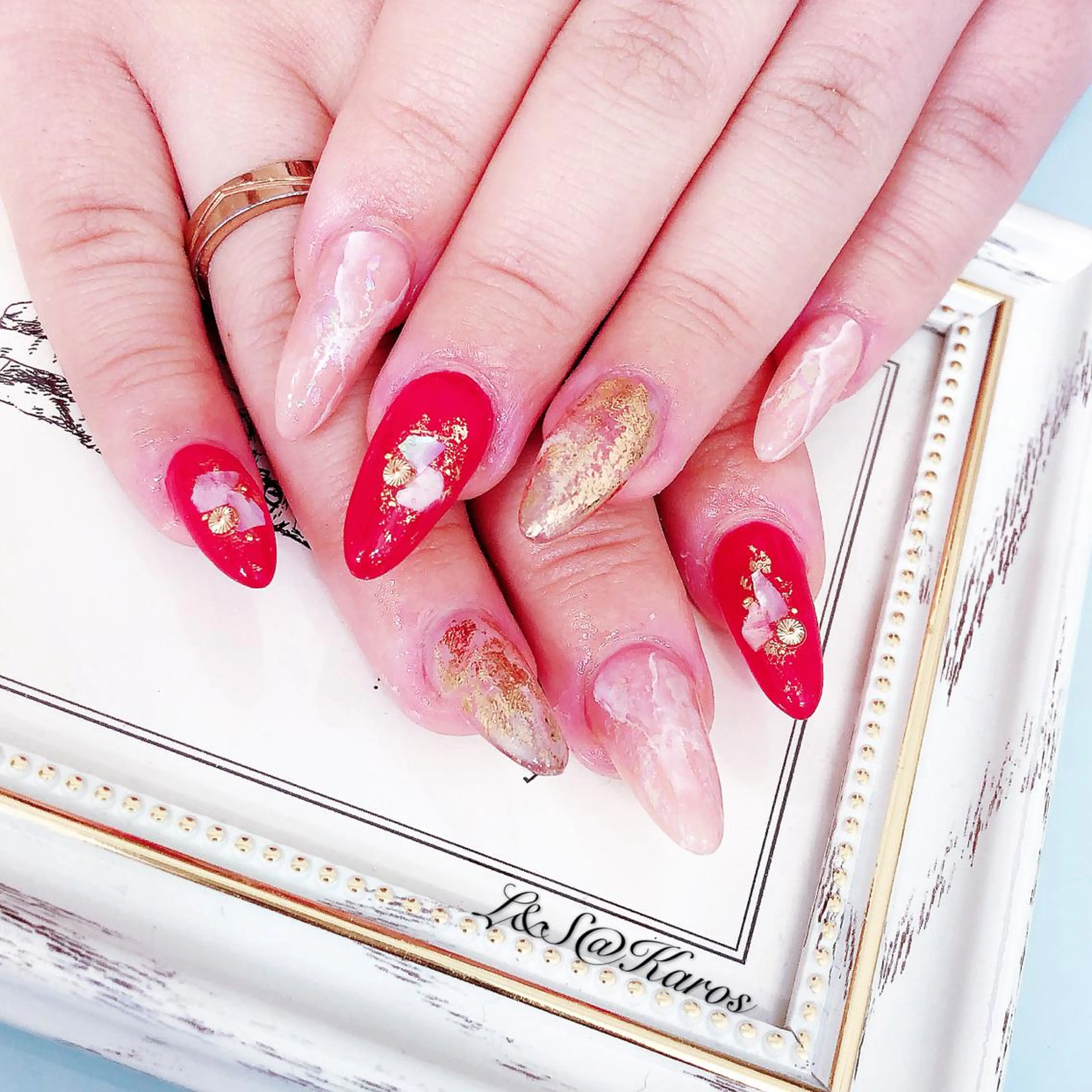 ネイル ハンドネイル L&S@Karos所属・L&S@ Karosのネイルデザイン