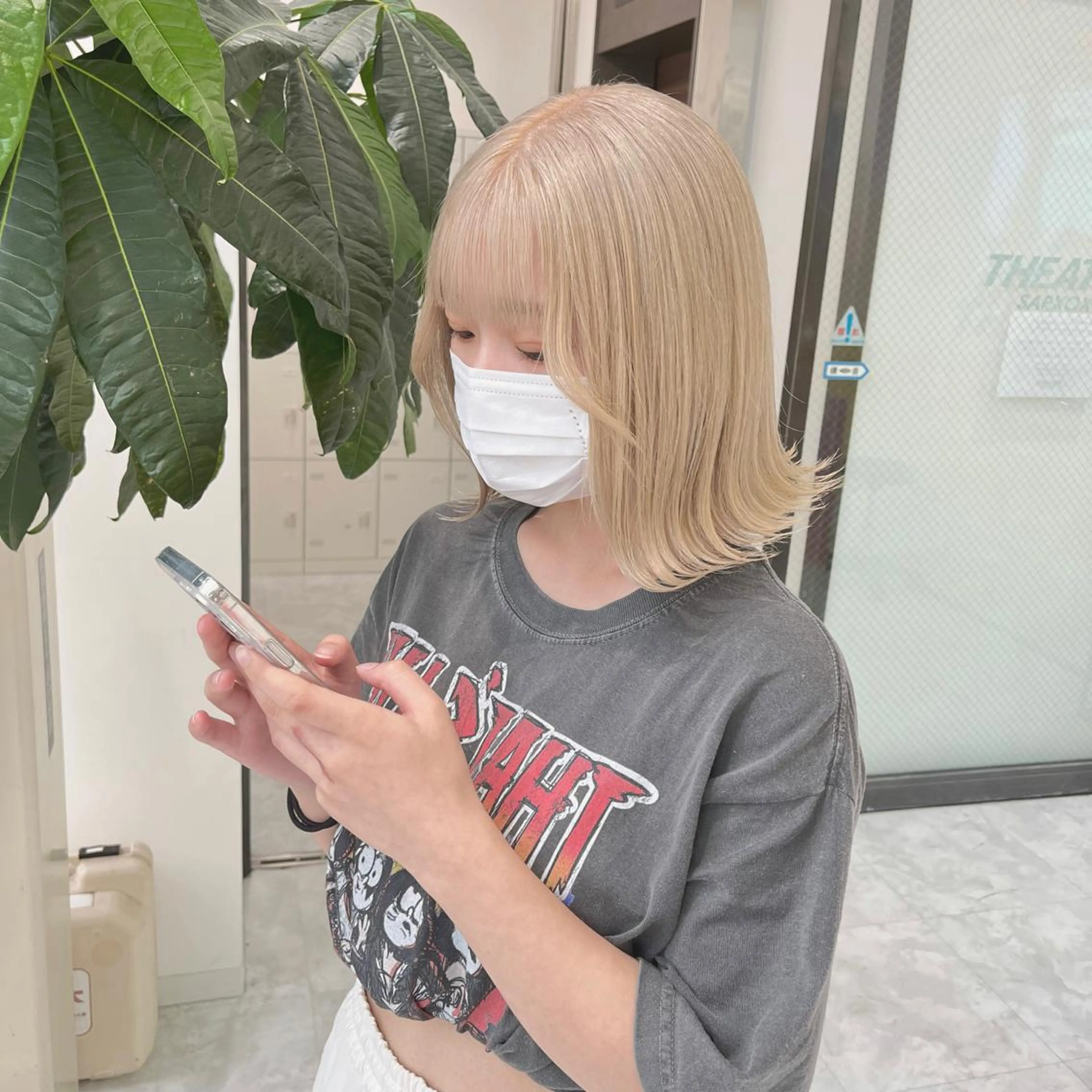 夏限定クーポン限定メニューブリーチ2回のトリプルカラー🍀 完全なるハイトーンになりたい方へ🌈の写真